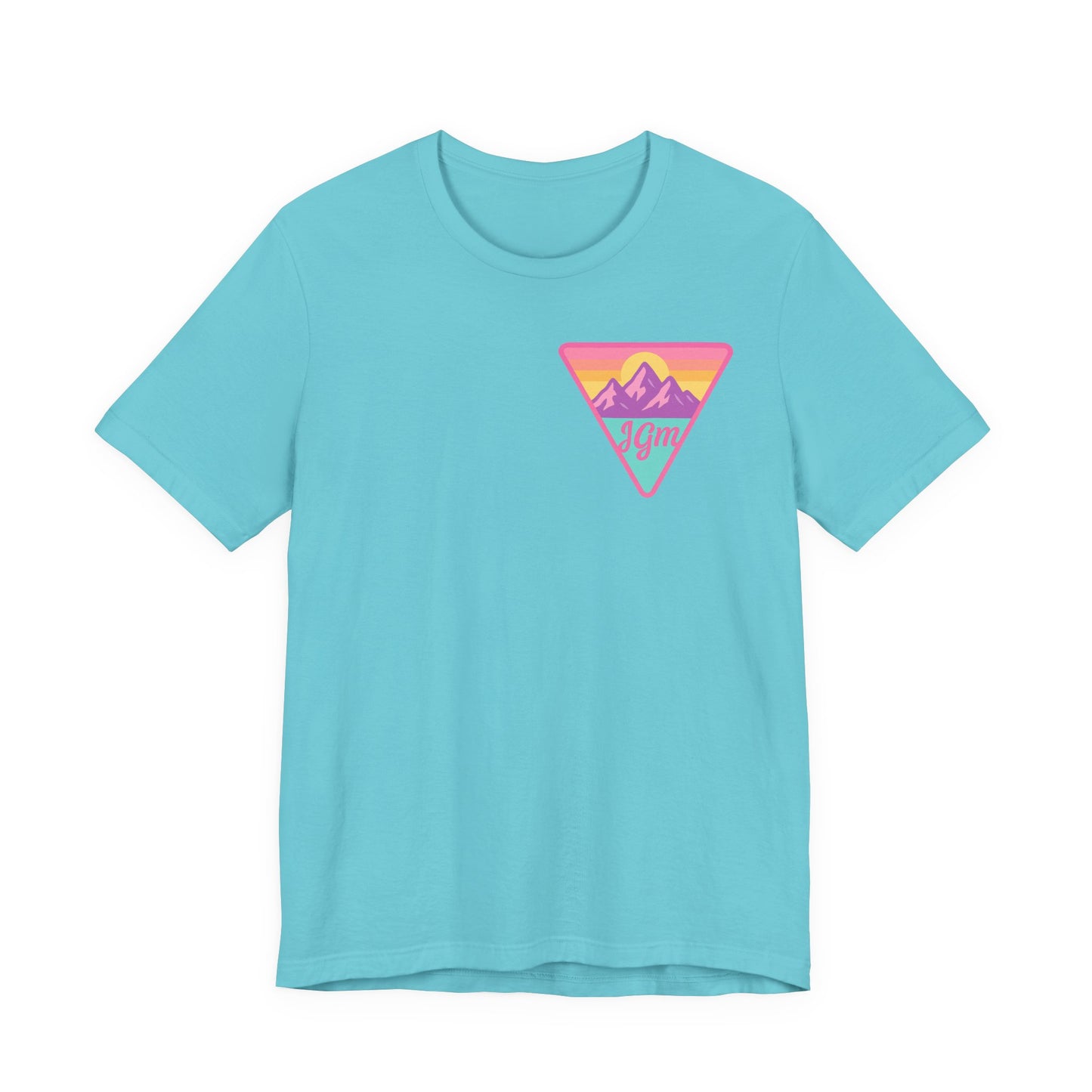 JGM Retro Mountain Graphic Unisex Tee - Adventure Awaits