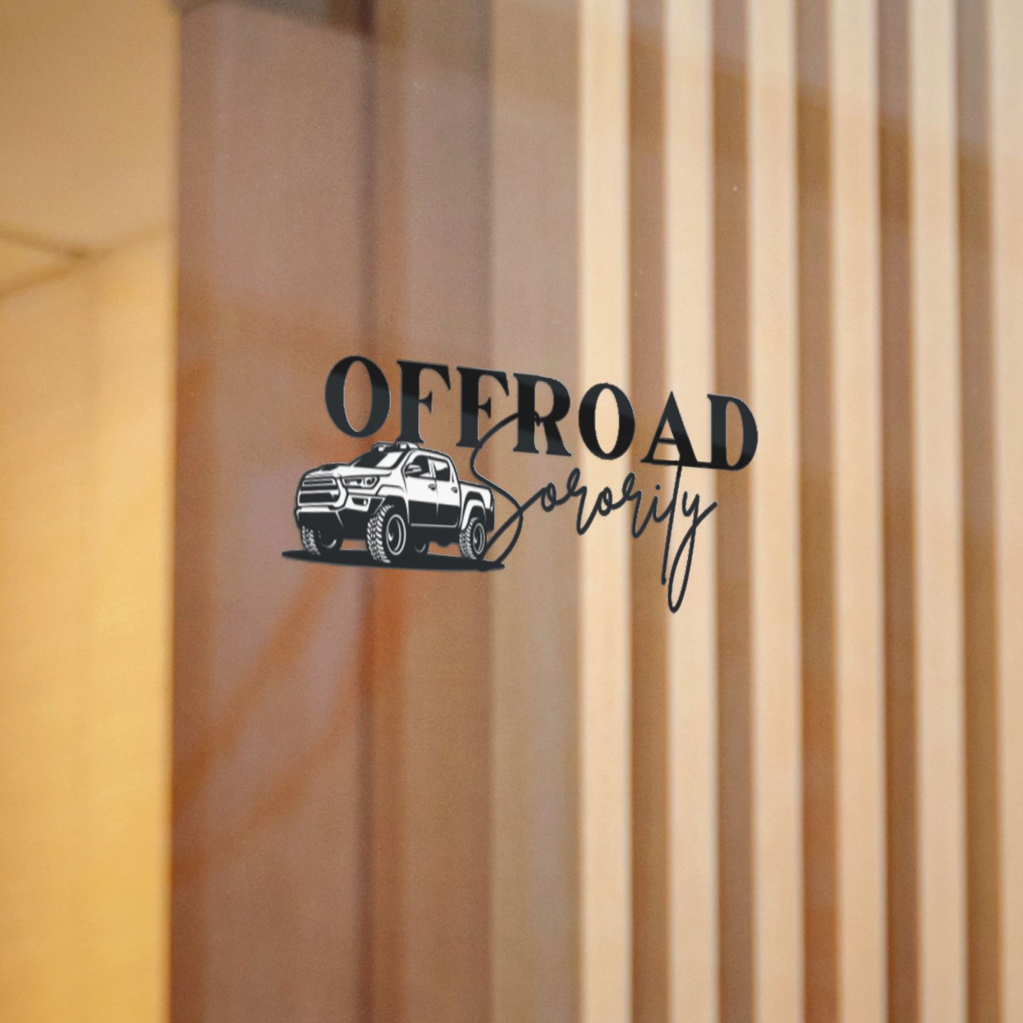 Truck Offroad Sorority Decal