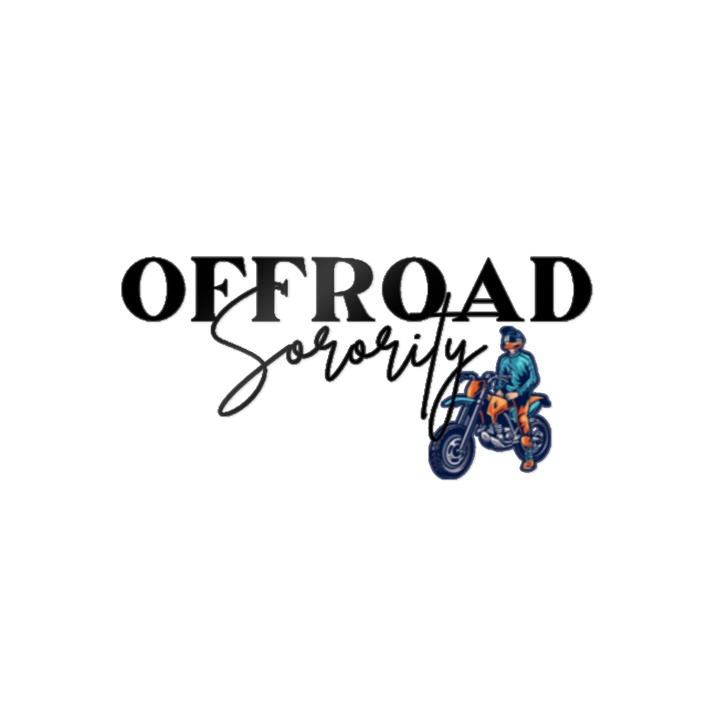 Dirt Bike Offroad Sorority Decal