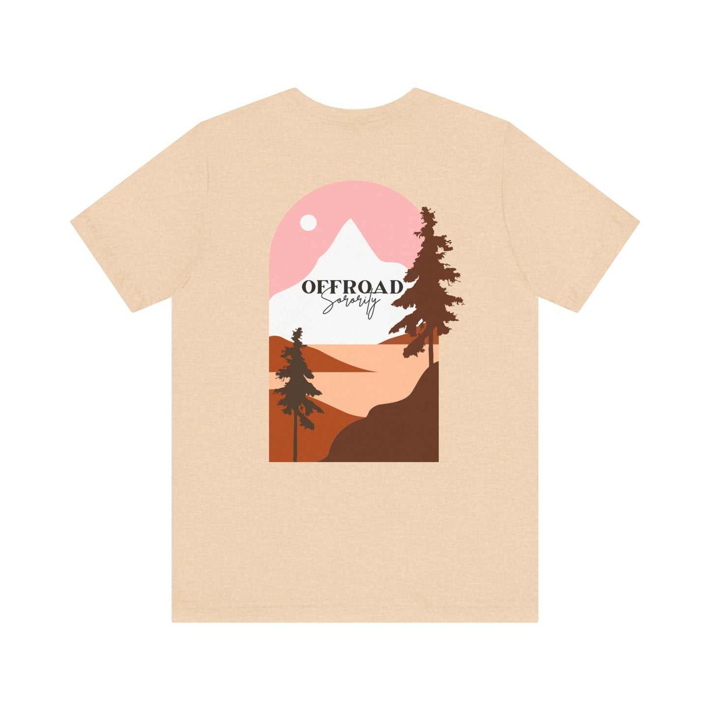 Adventure Seeker Unisex Tee - 'Offroad' Mountain Graphic