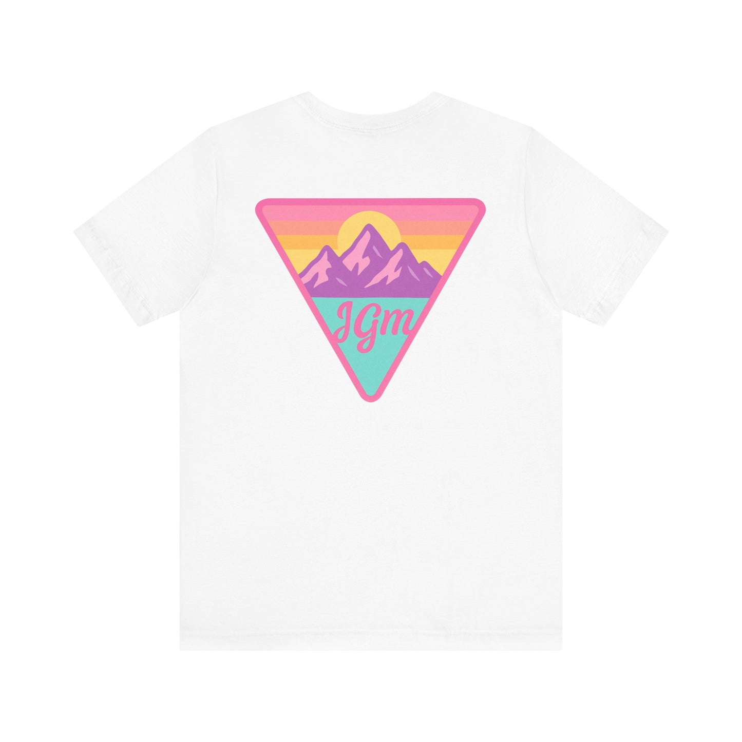 JGM Retro Mountain Graphic Unisex Tee - Adventure Awaits