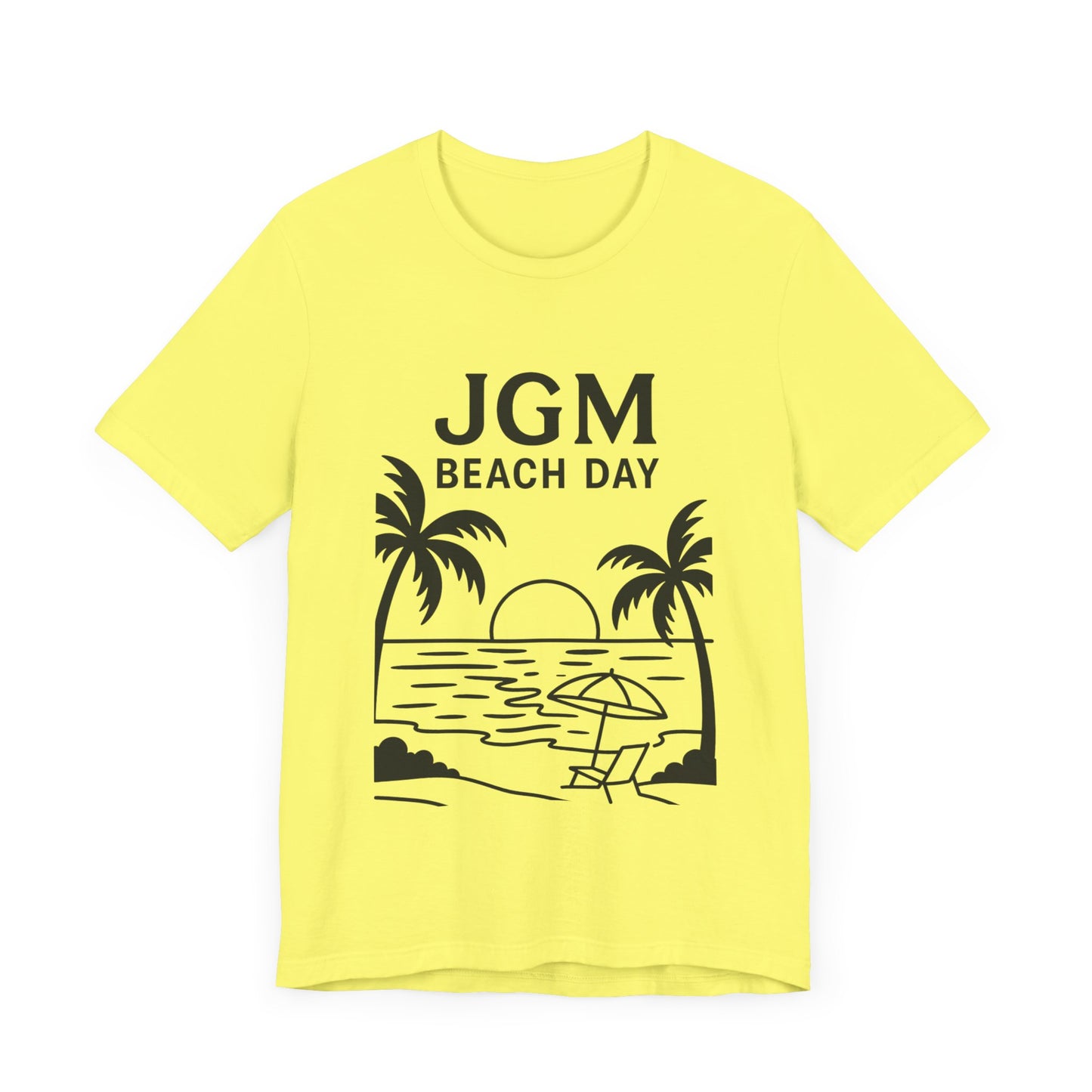 JGM Beach Day Unisex Tee - Perfect for Summer Vibes