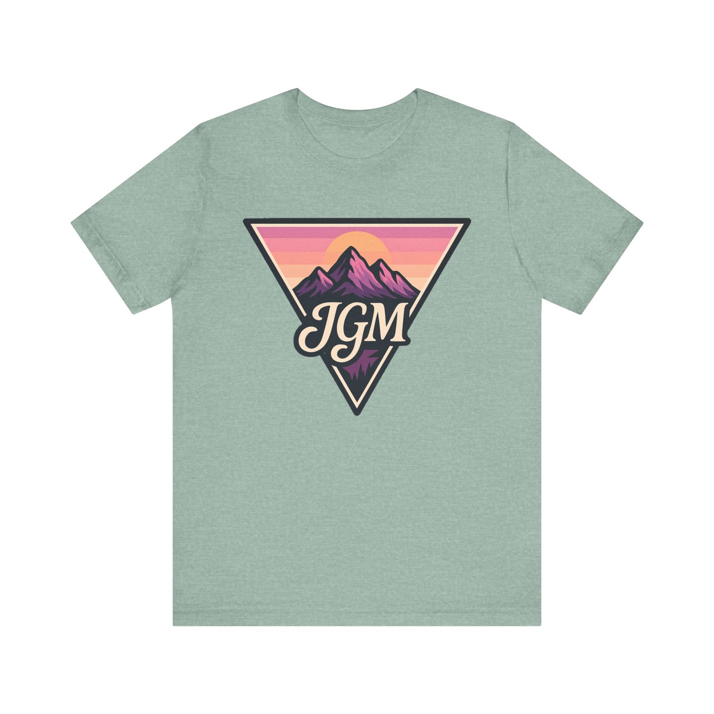 Retro Mountain JGM Graphic Tee - JGM Adventure Shirt