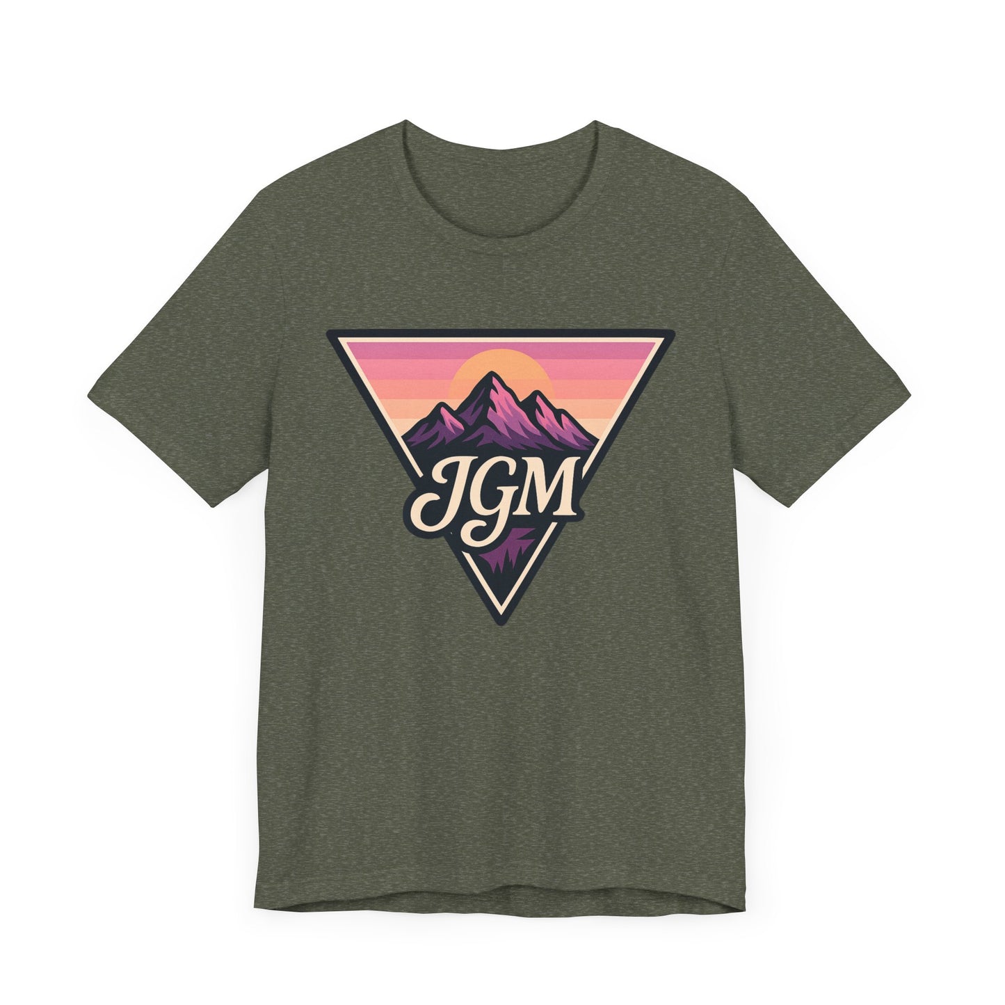 Retro Mountain JGM Graphic Tee - JGM Adventure Shirt