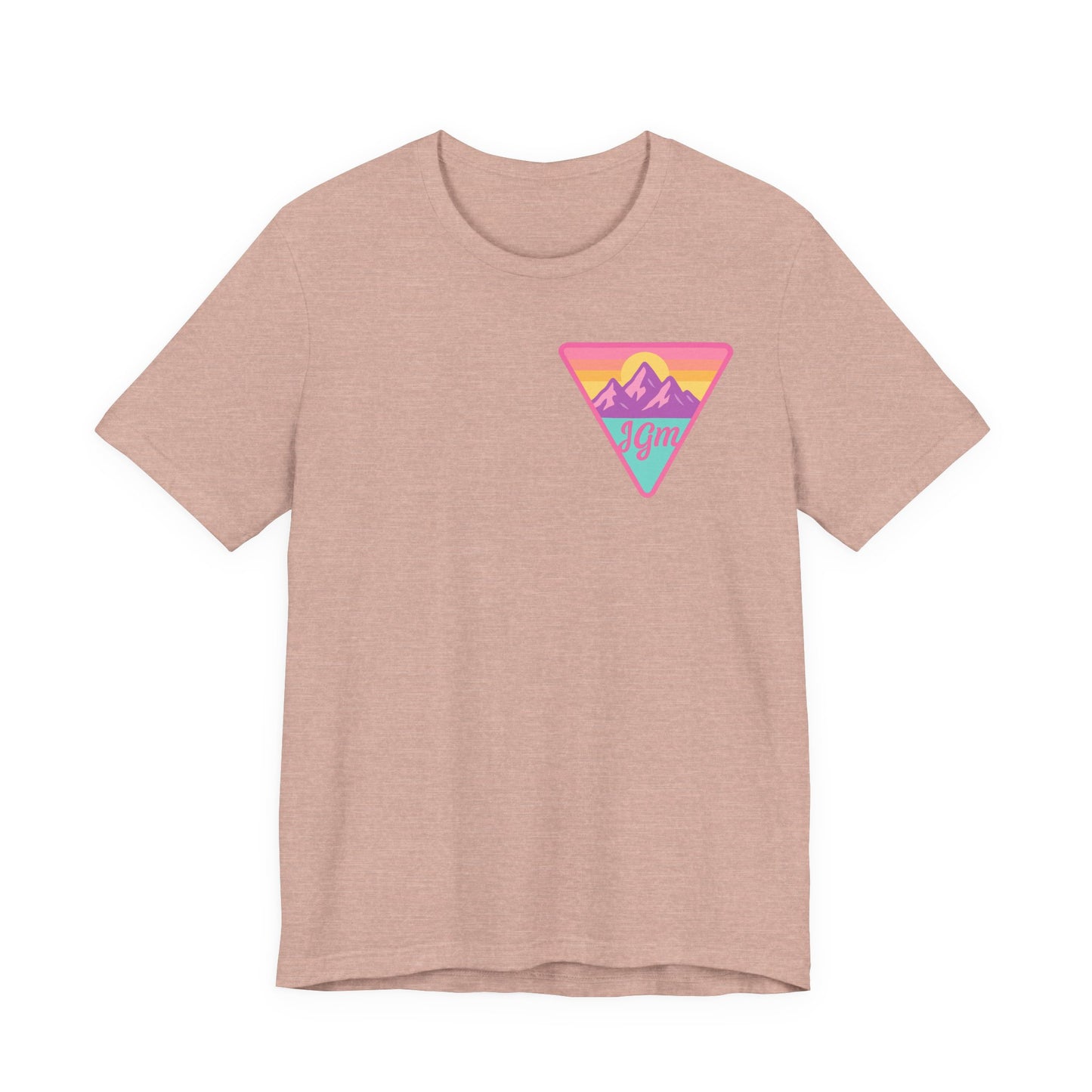 JGM Retro Mountain Graphic Unisex Tee - Adventure Awaits
