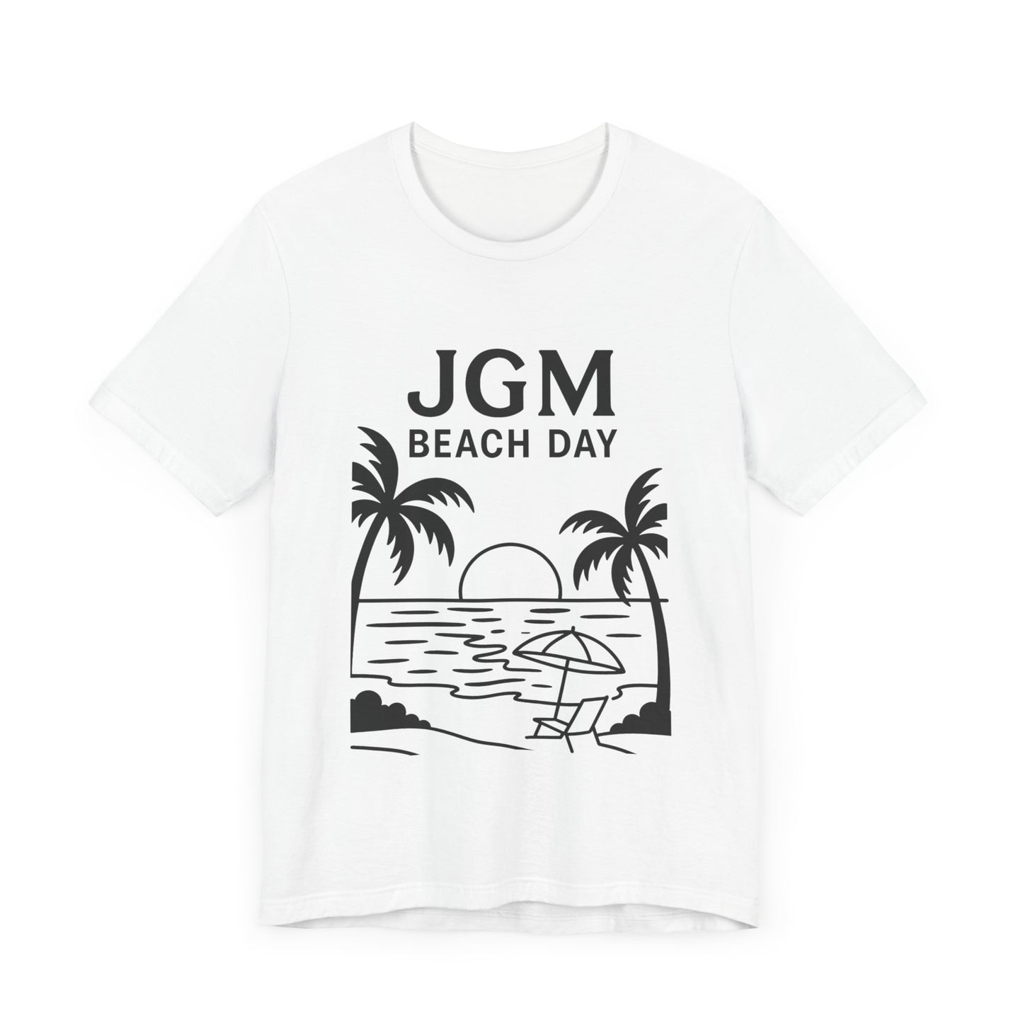 JGM Beach Day Unisex Tee - Perfect for Summer Vibes
