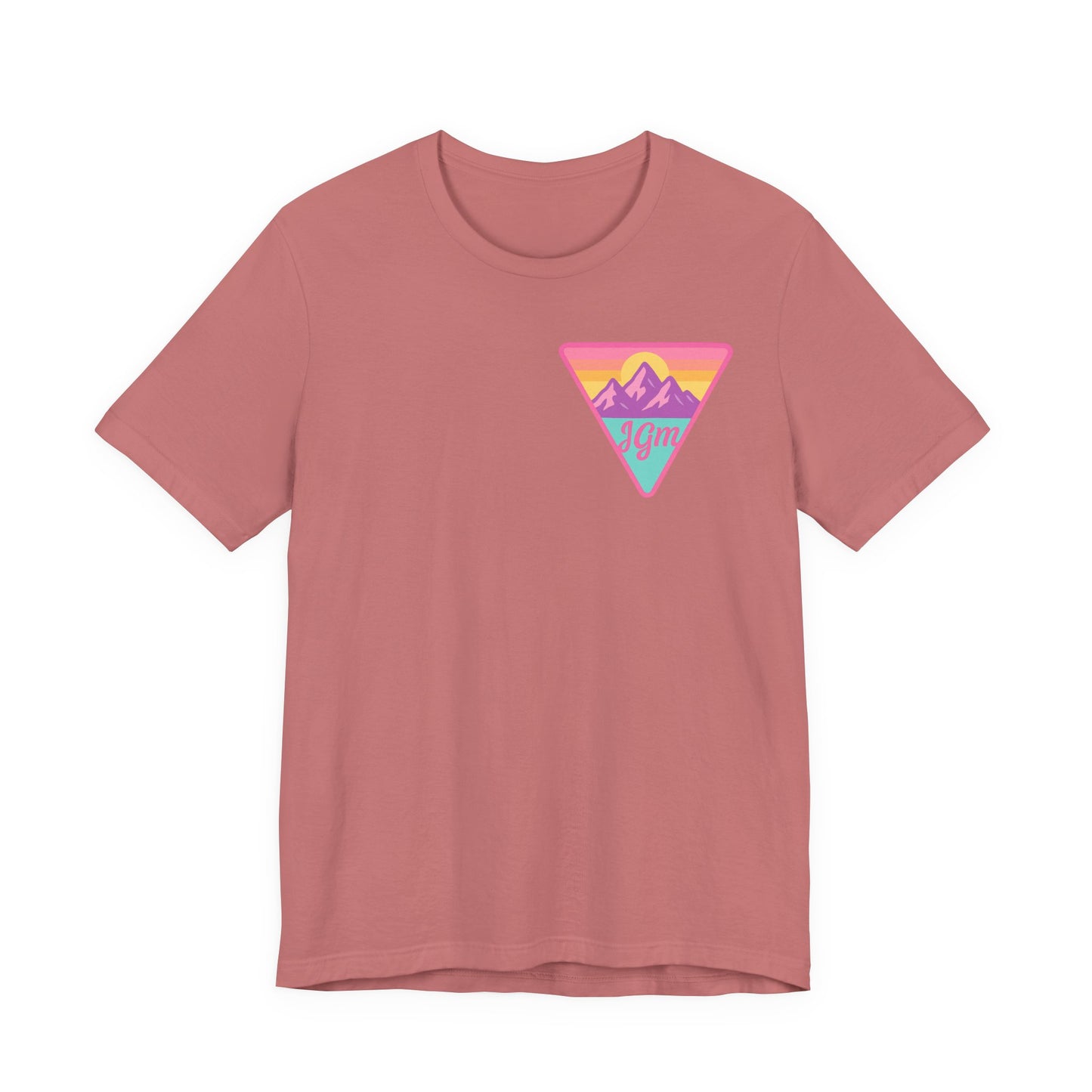 JGM Retro Mountain Graphic Unisex Tee - Adventure Awaits
