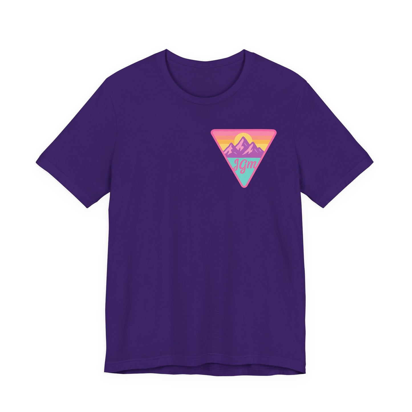 JGM Retro Mountain Graphic Unisex Tee - Adventure Awaits