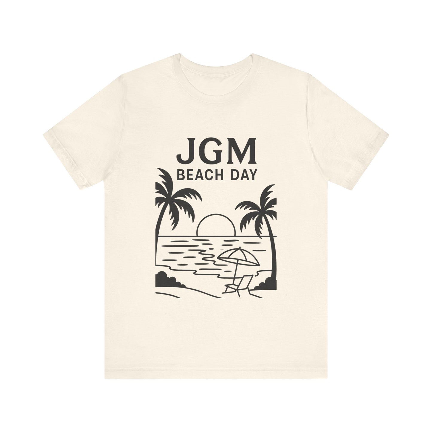 JGM Beach Day Unisex Tee - Perfect for Summer Vibes