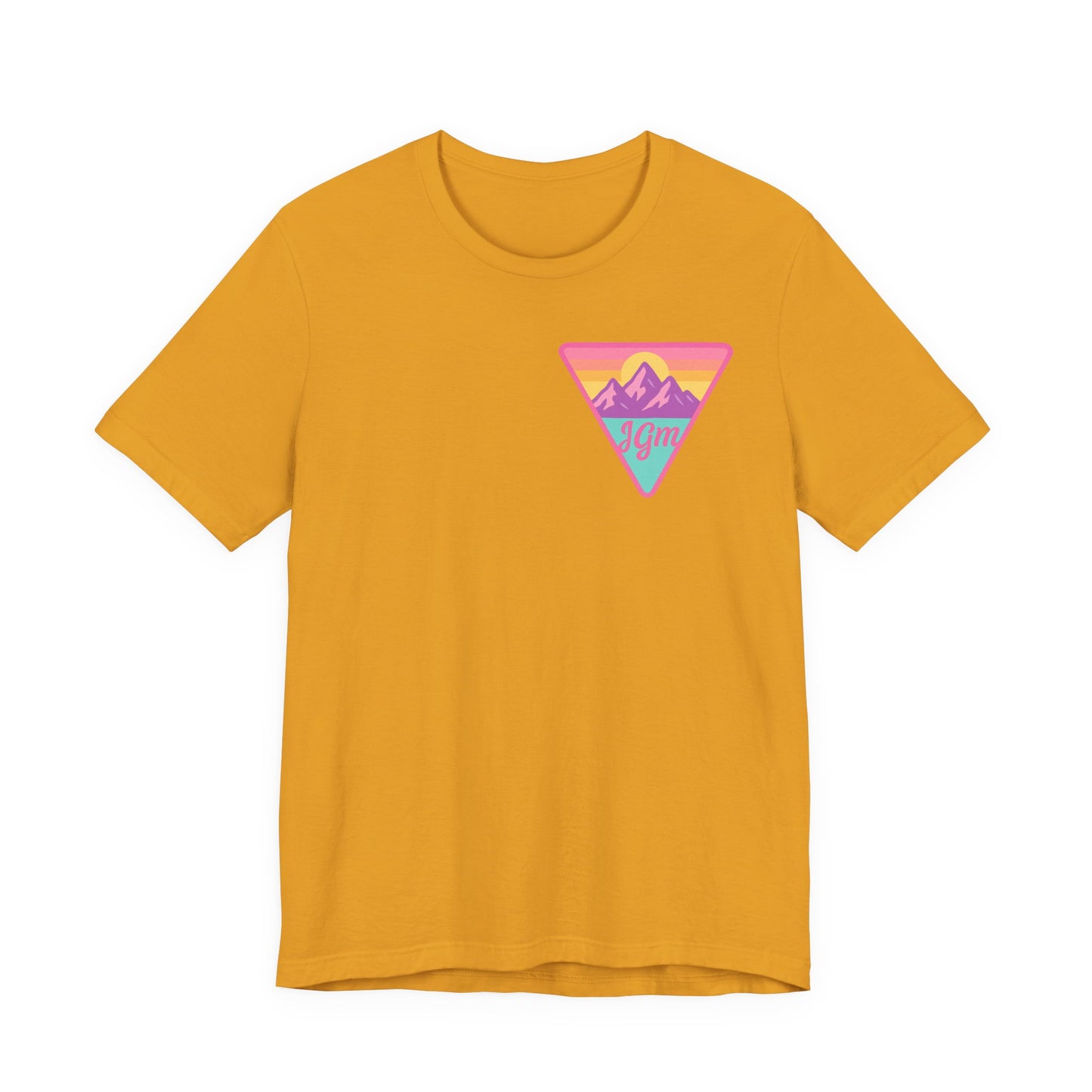 JGM Retro Mountain Graphic Unisex Tee - Adventure Awaits