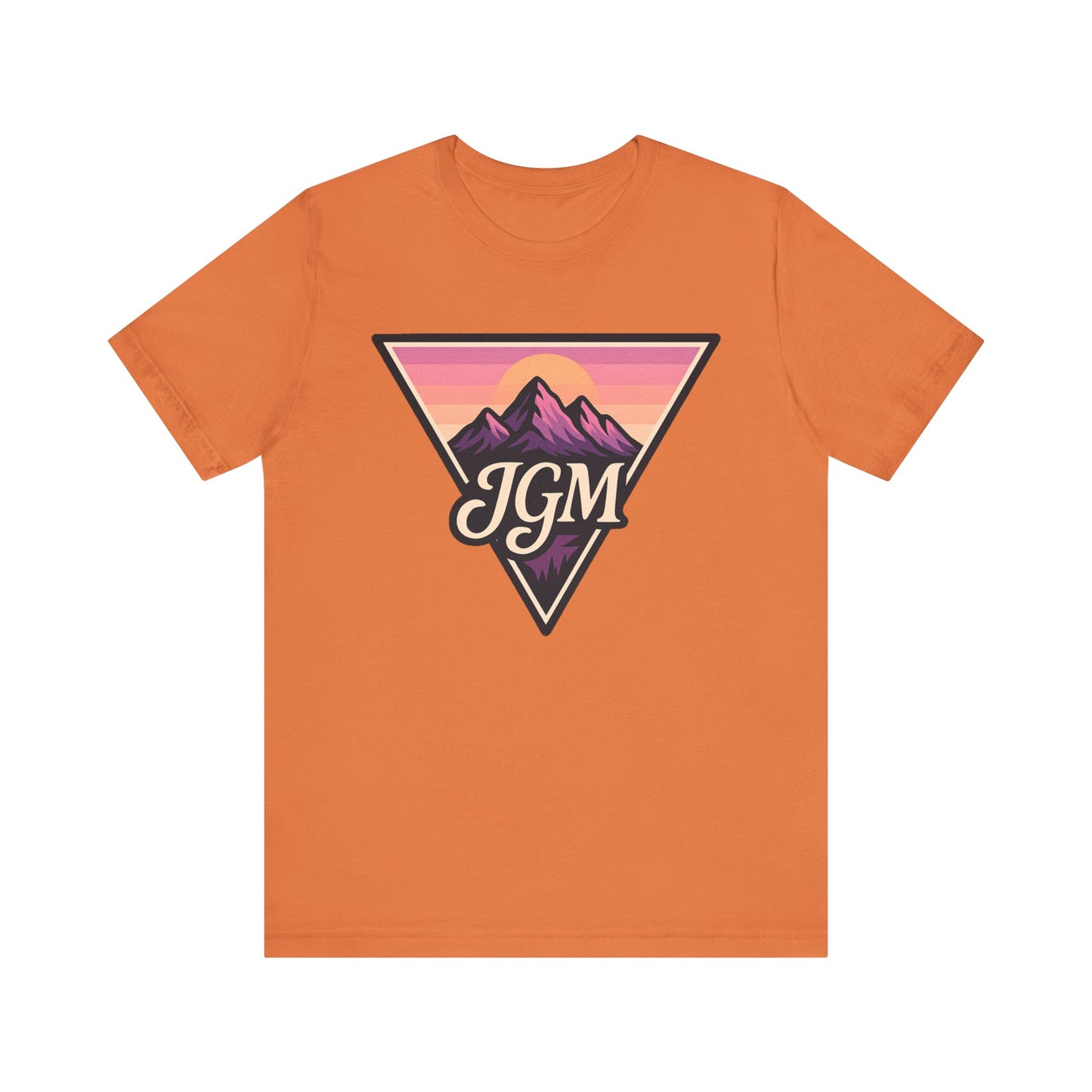Retro Mountain JGM Graphic Tee - JGM Adventure Shirt