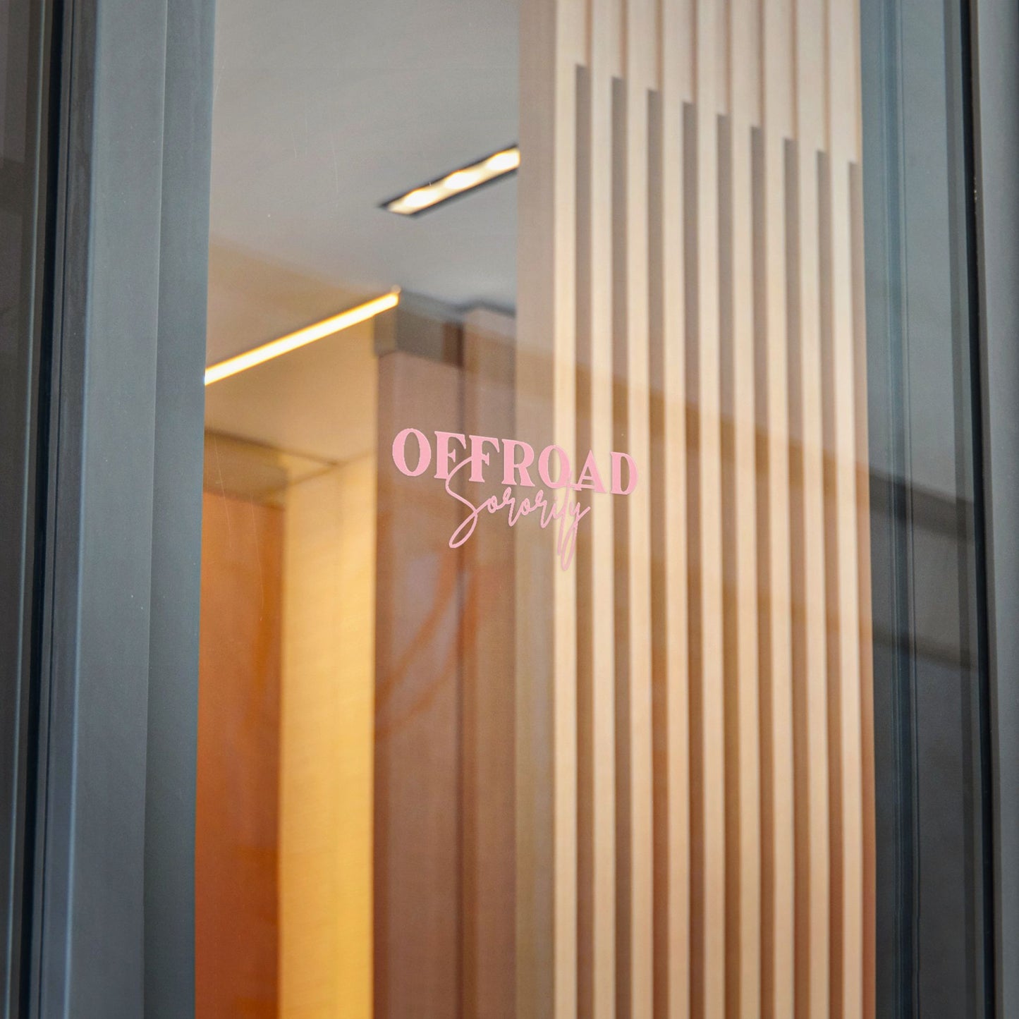 Light pink Offroad Sorority Decal