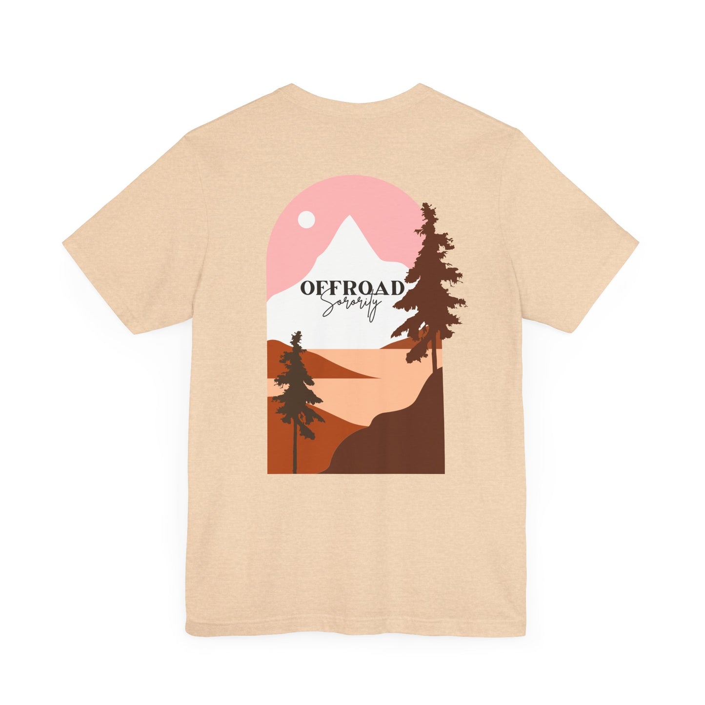 Adventure Seeker Unisex Tee - 'Offroad' Mountain Graphic