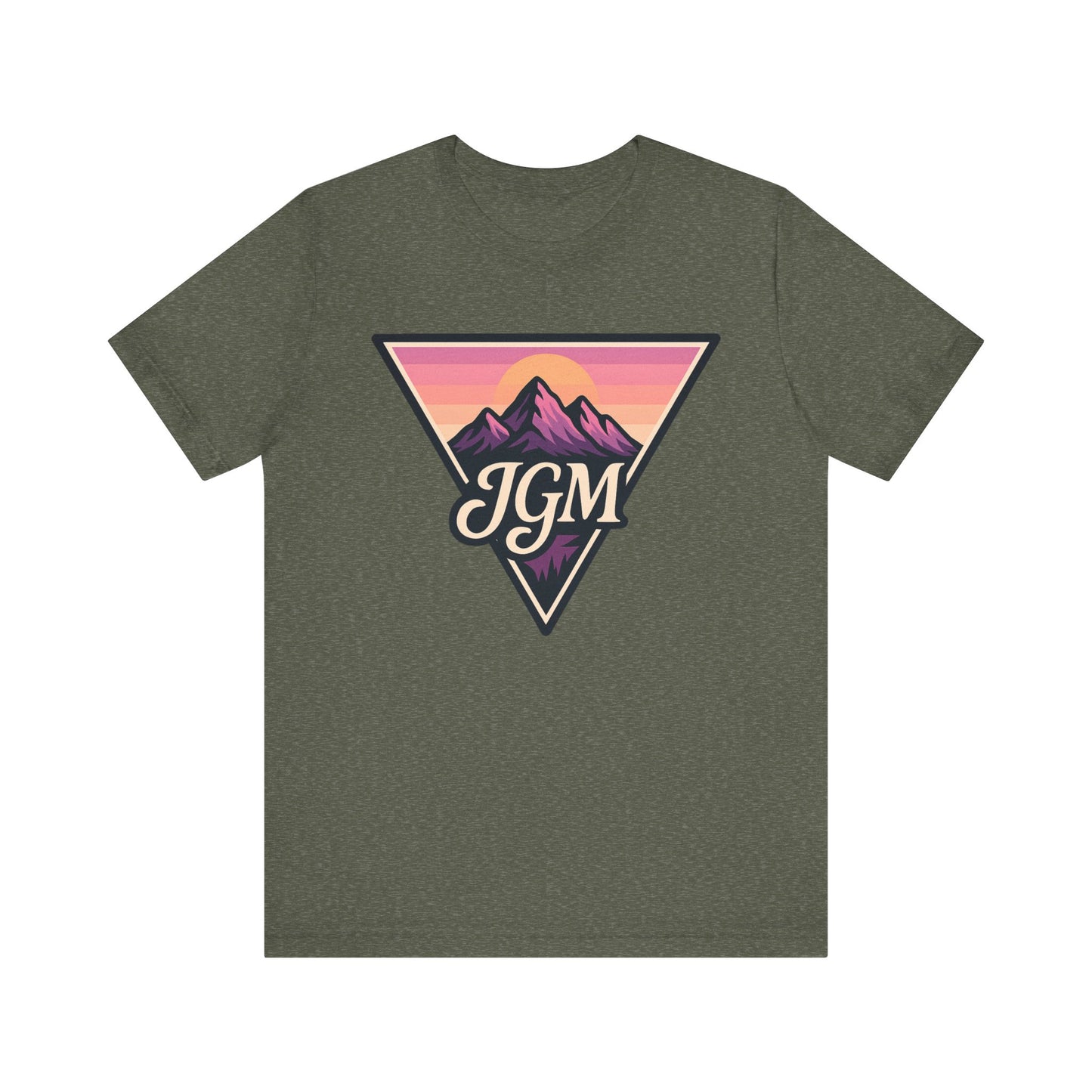 Retro Mountain JGM Graphic Tee - JGM Adventure Shirt
