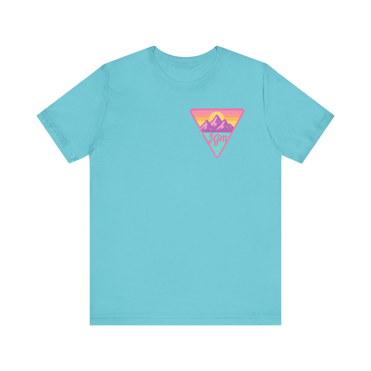 JGM Retro Mountain Graphic Unisex Tee - Adventure Awaits