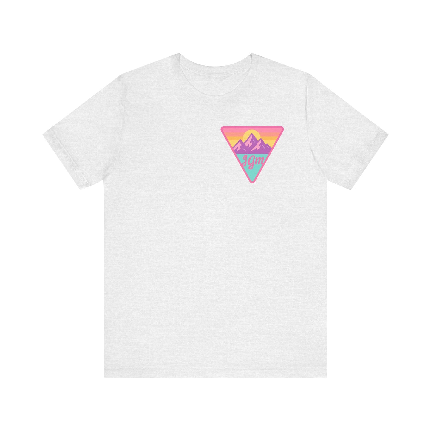 JGM Retro Mountain Graphic Unisex Tee - Adventure Awaits