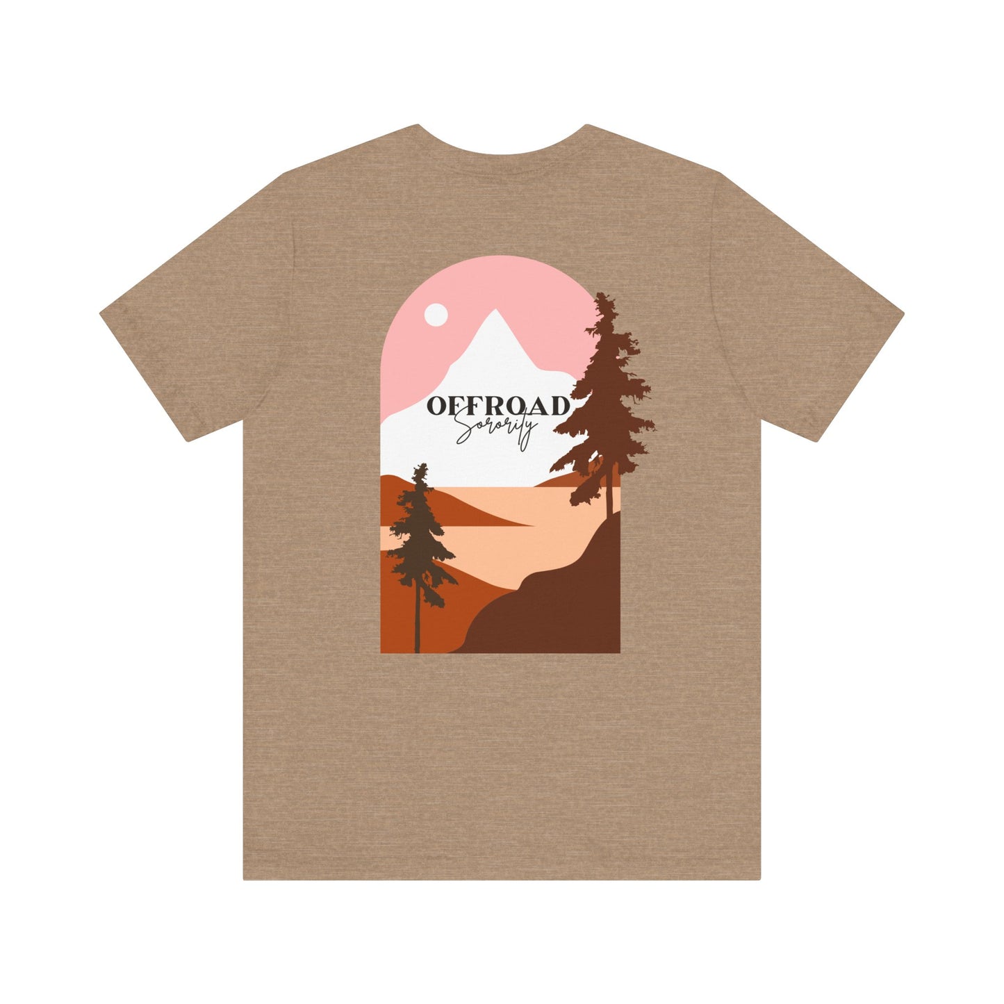 Adventure Seeker Unisex Tee - 'Offroad' Mountain Graphic