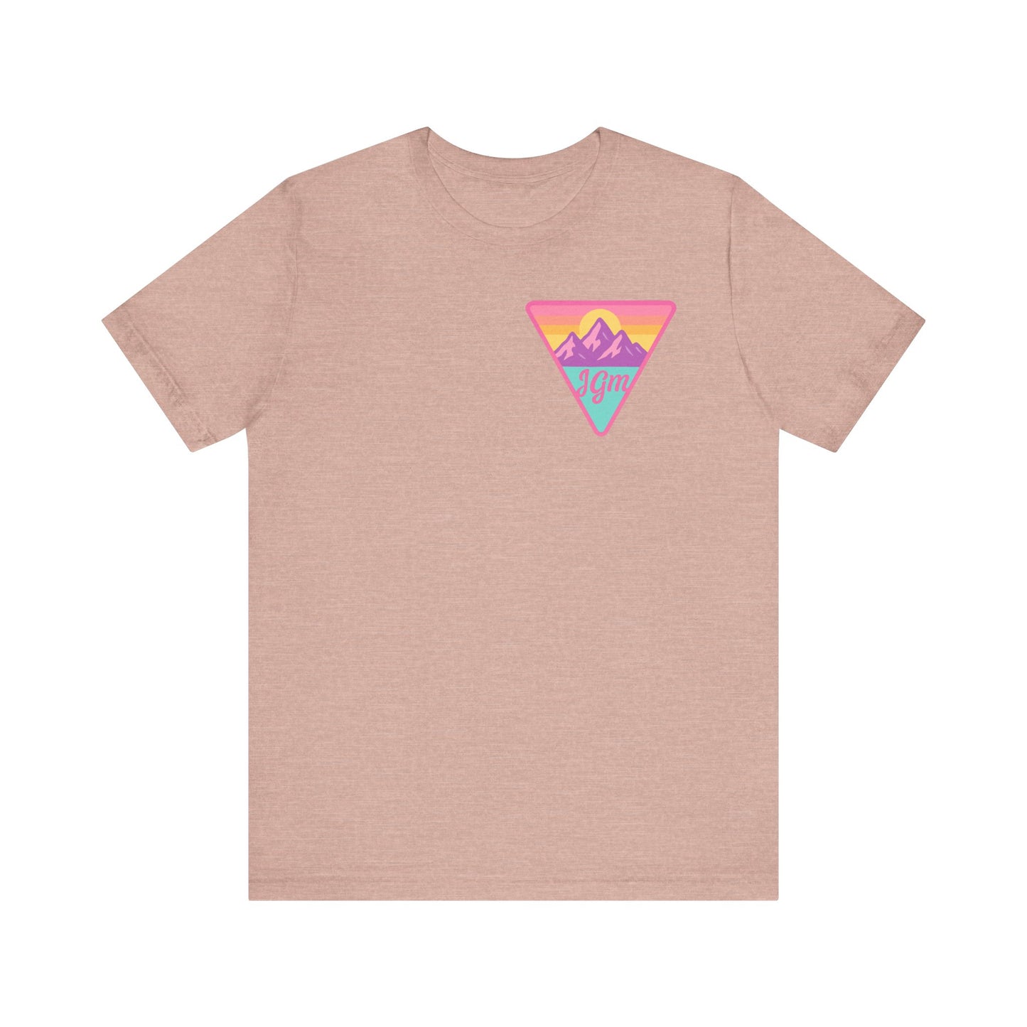 JGM Retro Mountain Graphic Unisex Tee - Adventure Awaits