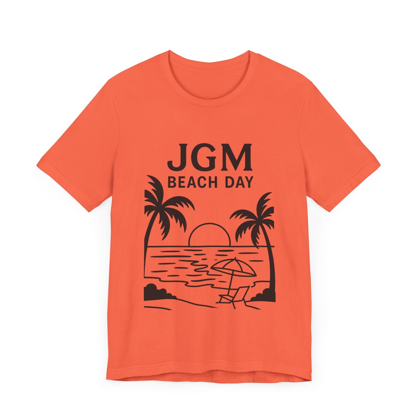 JGM Beach Day Unisex Tee - Perfect for Summer Vibes