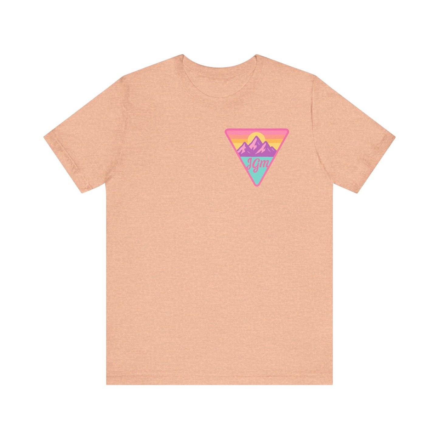JGM Retro Mountain Graphic Unisex Tee - Adventure Awaits