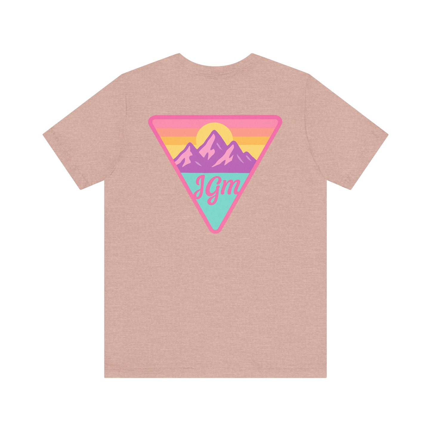 JGM Retro Mountain Graphic Unisex Tee - Adventure Awaits
