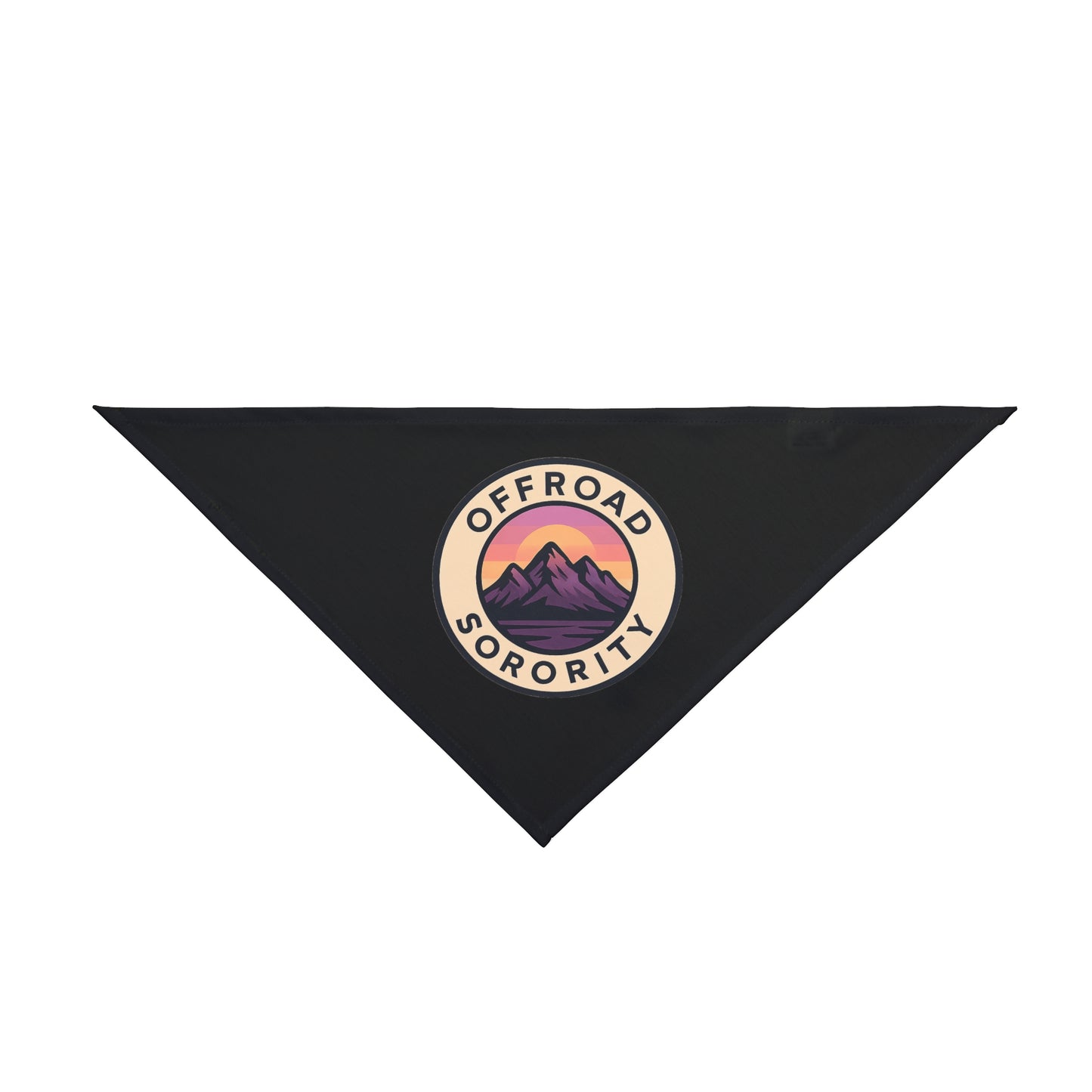 Adventure-Ready Pet Bandana - Offroad Sorority Design