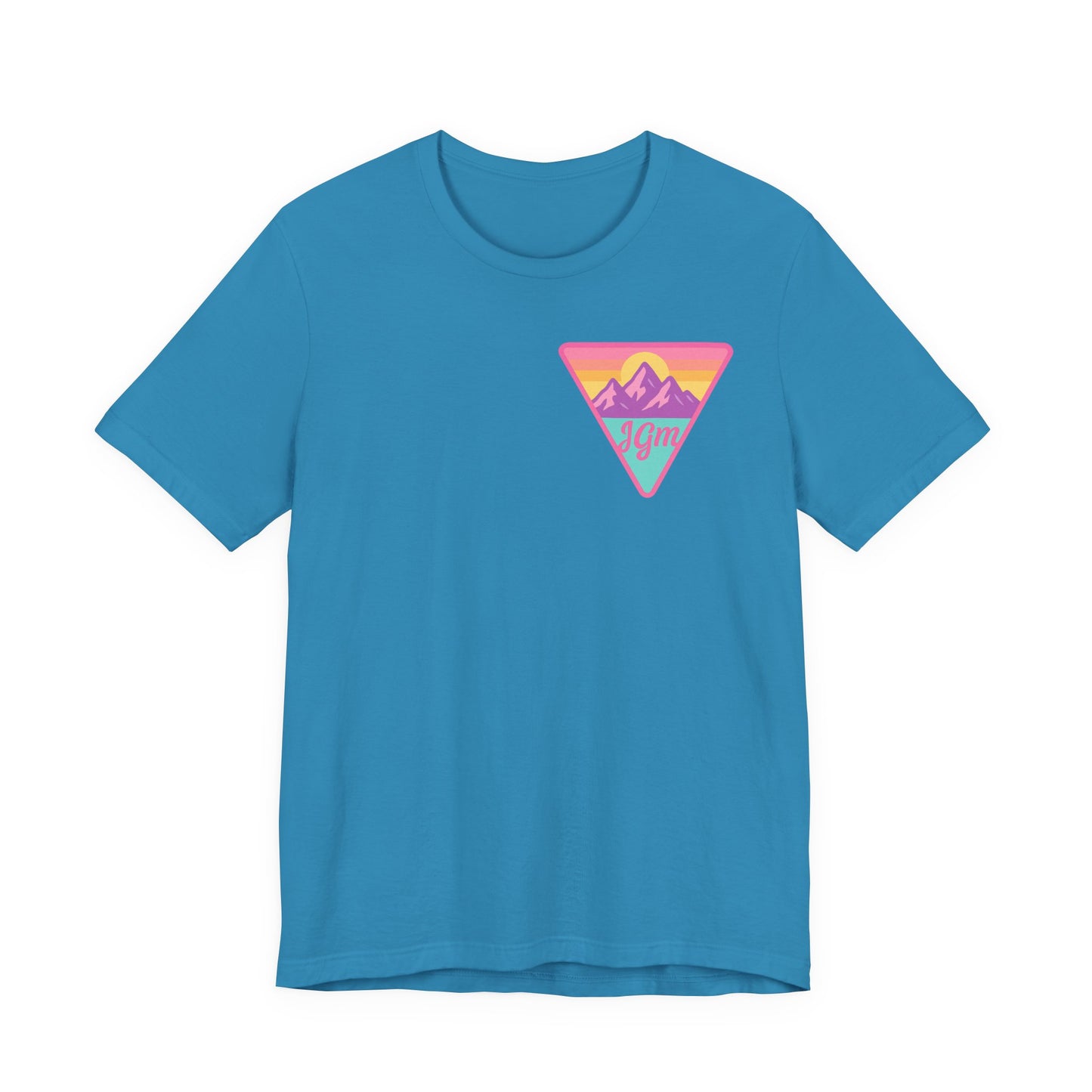JGM Retro Mountain Graphic Unisex Tee - Adventure Awaits