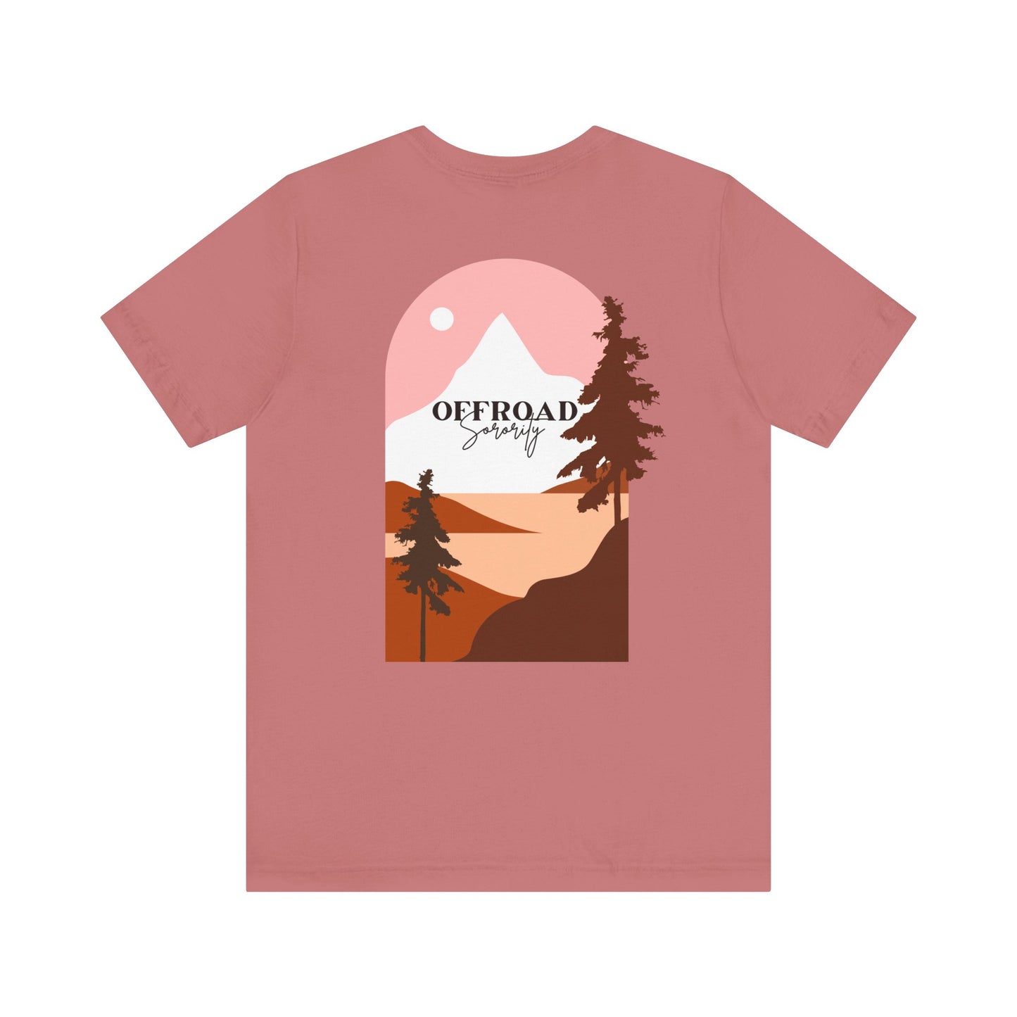 Adventure Seeker Unisex Tee - 'Offroad' Mountain Graphic