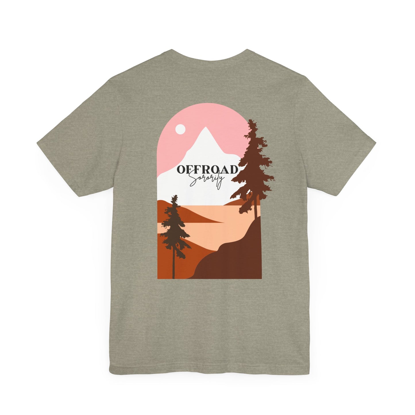 Adventure Seeker Unisex Tee - 'Offroad' Mountain Graphic
