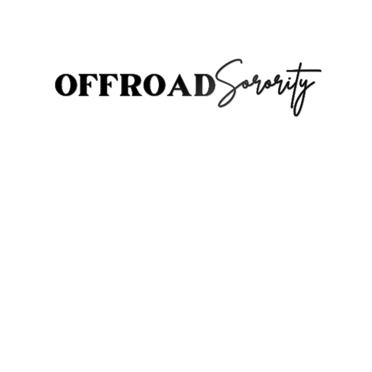 Black Offroad Sorority Banner