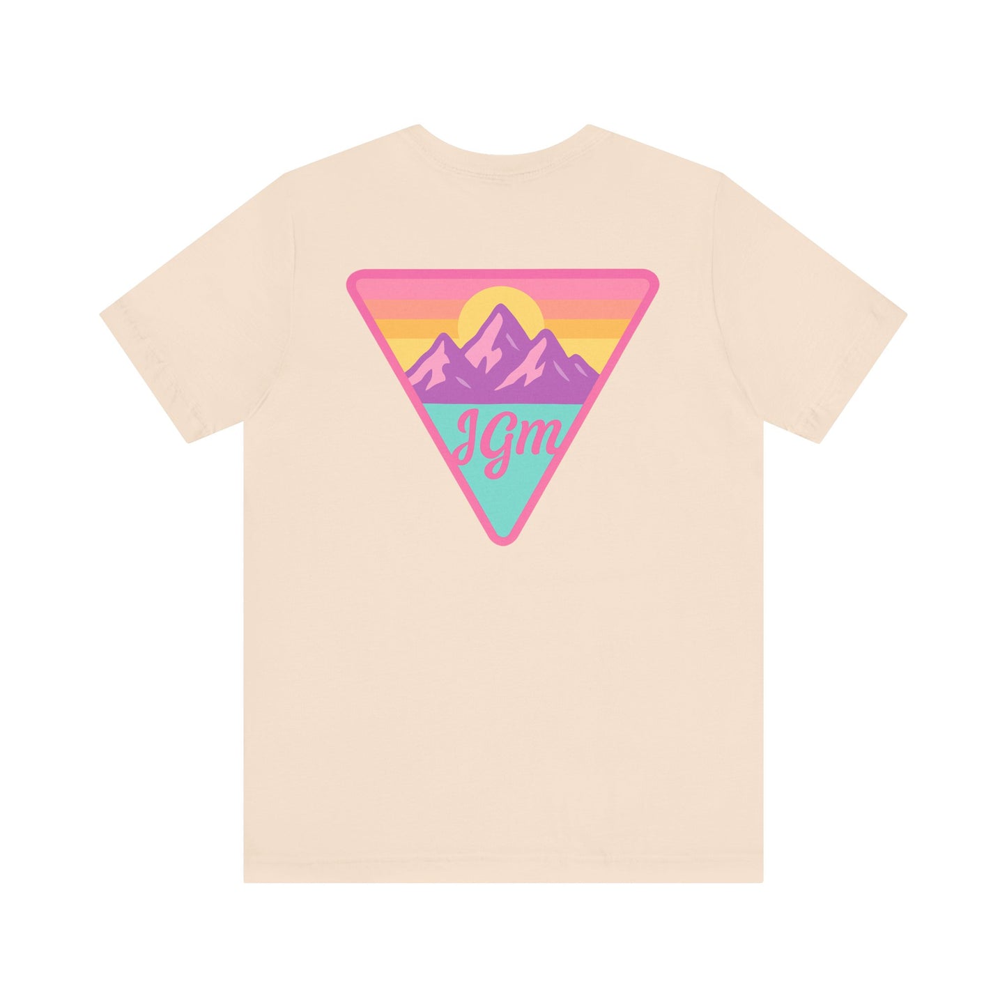 JGM Retro Mountain Graphic Unisex Tee - Adventure Awaits