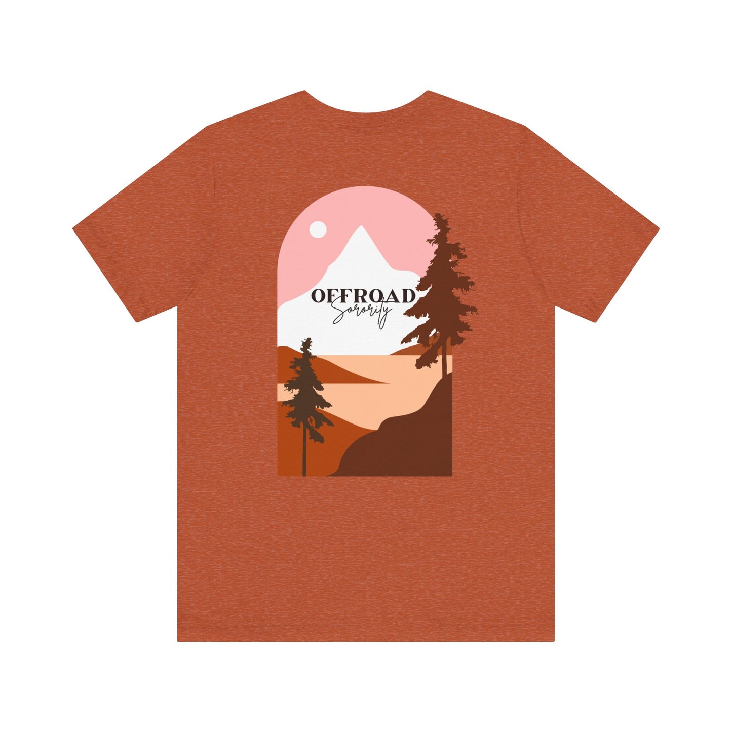 Adventure Seeker Unisex Tee - 'Offroad' Mountain Graphic