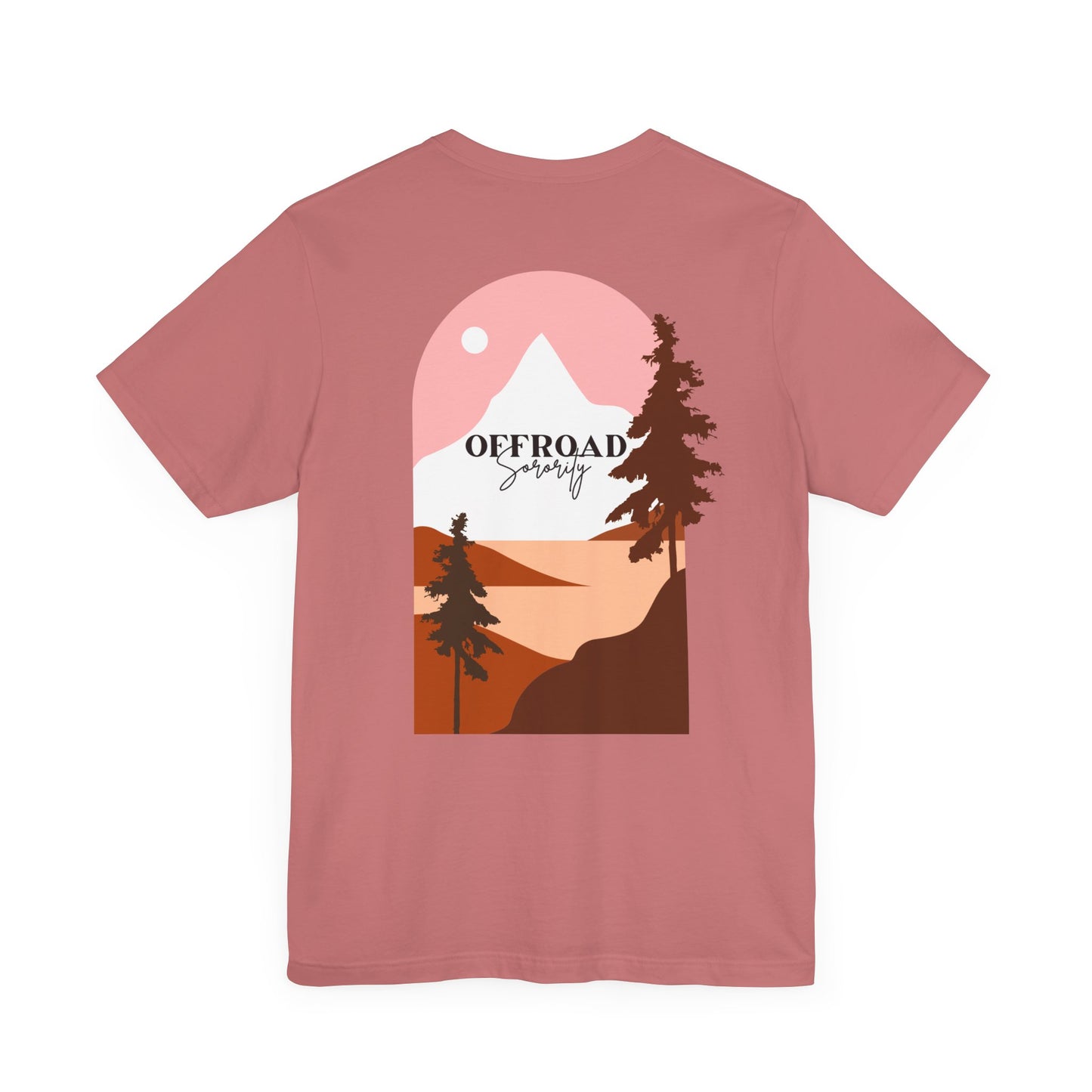 Adventure Seeker Unisex Tee - 'Offroad' Mountain Graphic