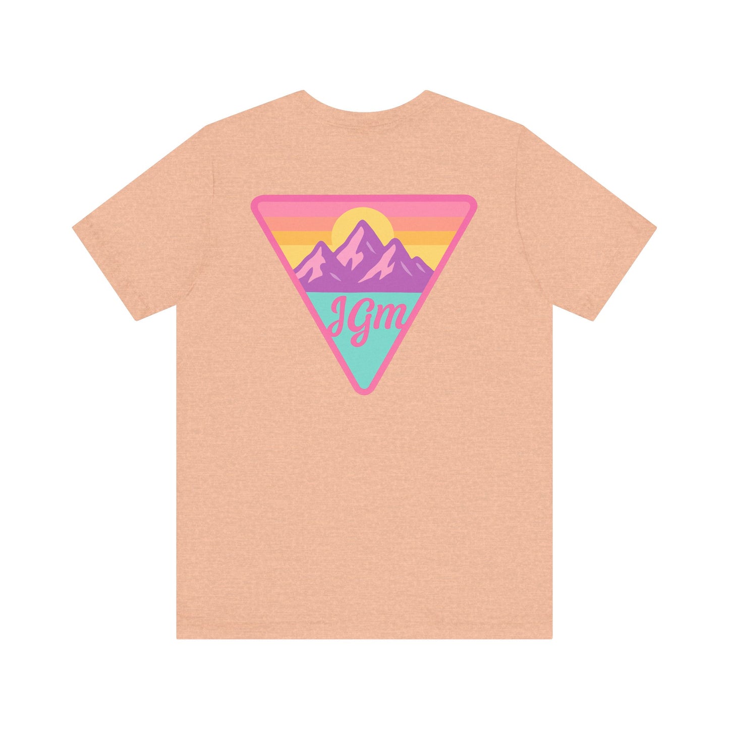 JGM Retro Mountain Graphic Unisex Tee - Adventure Awaits