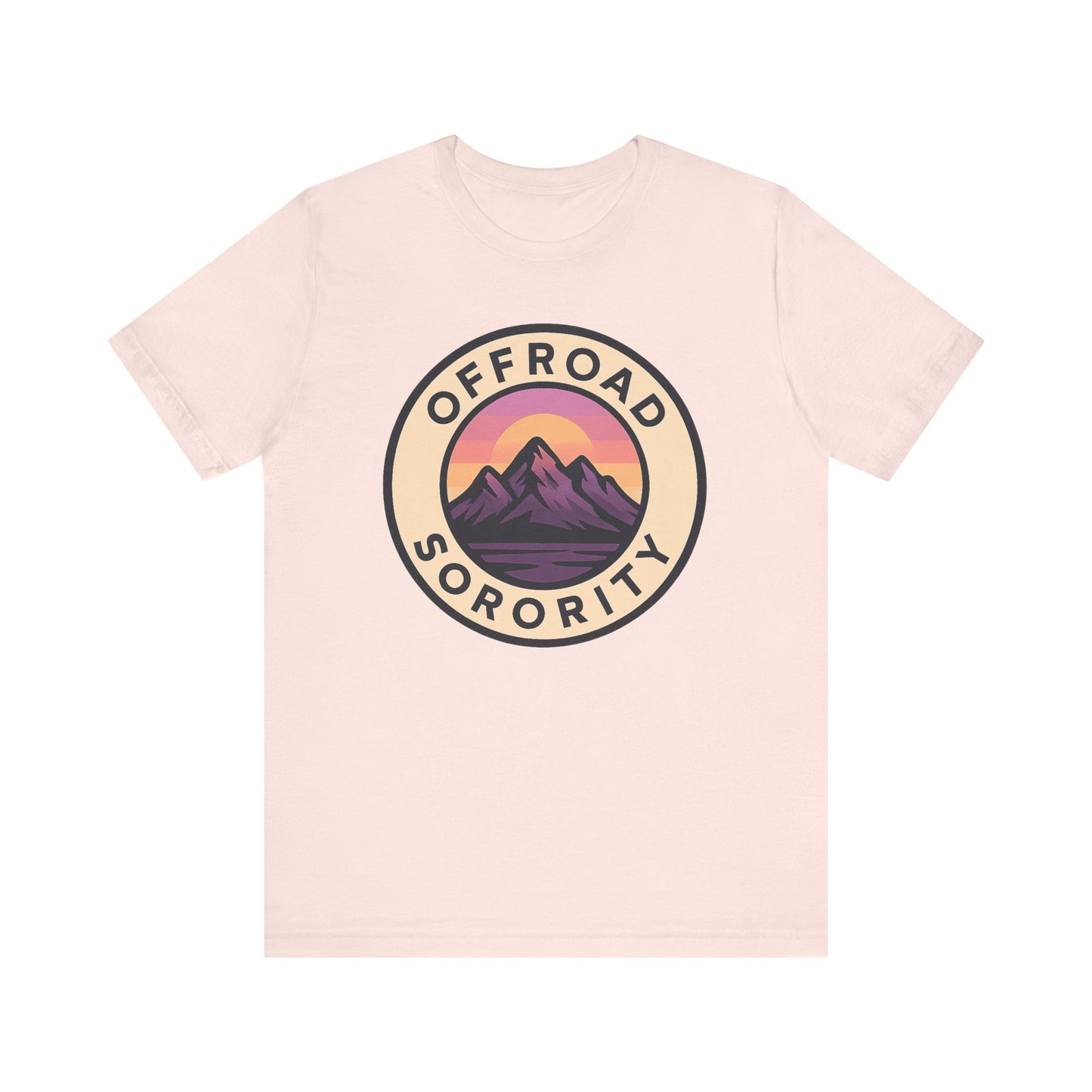 Offroad Sorority Adventure Tee - Unisex Jersey Short Sleeve Shirt
