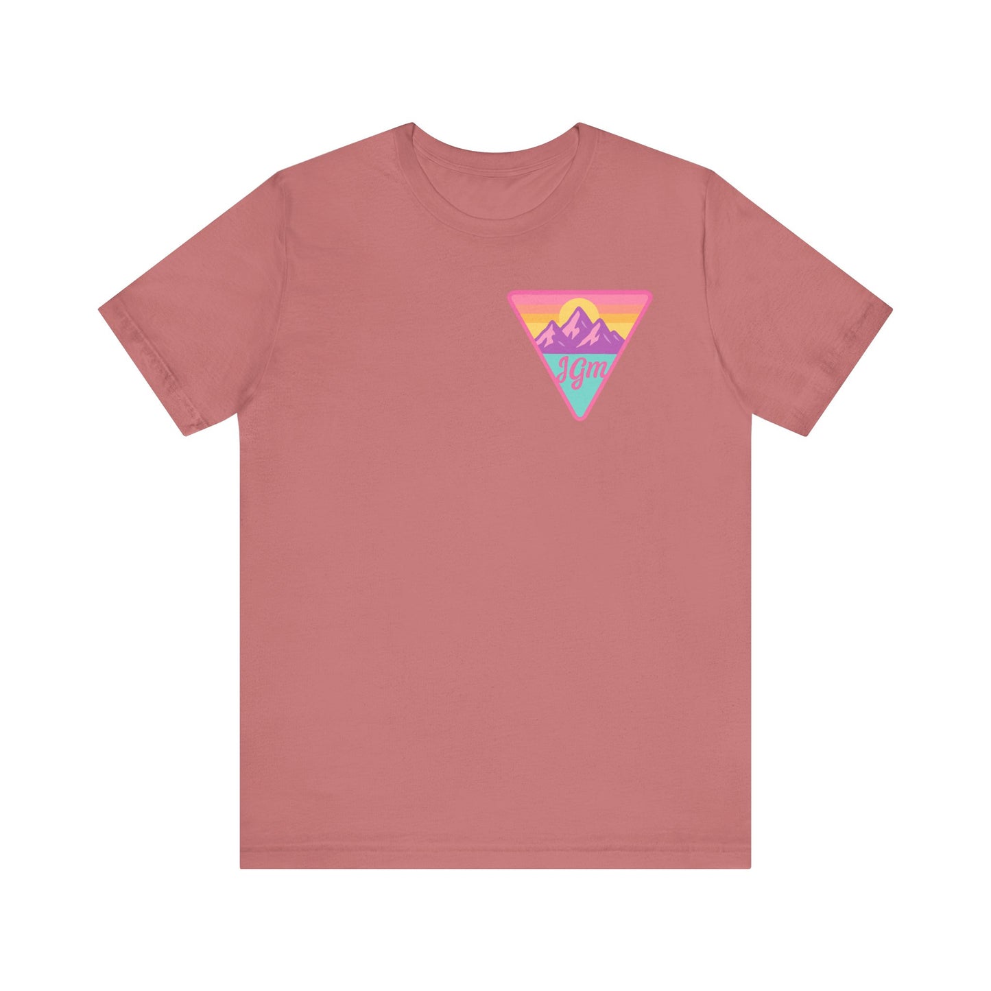 JGM Retro Mountain Graphic Unisex Tee - Adventure Awaits