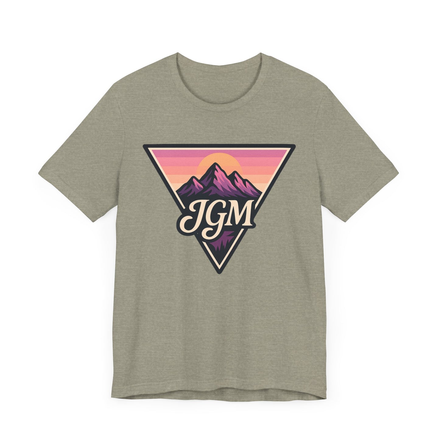 Retro Mountain JGM Graphic Tee - JGM Adventure Shirt