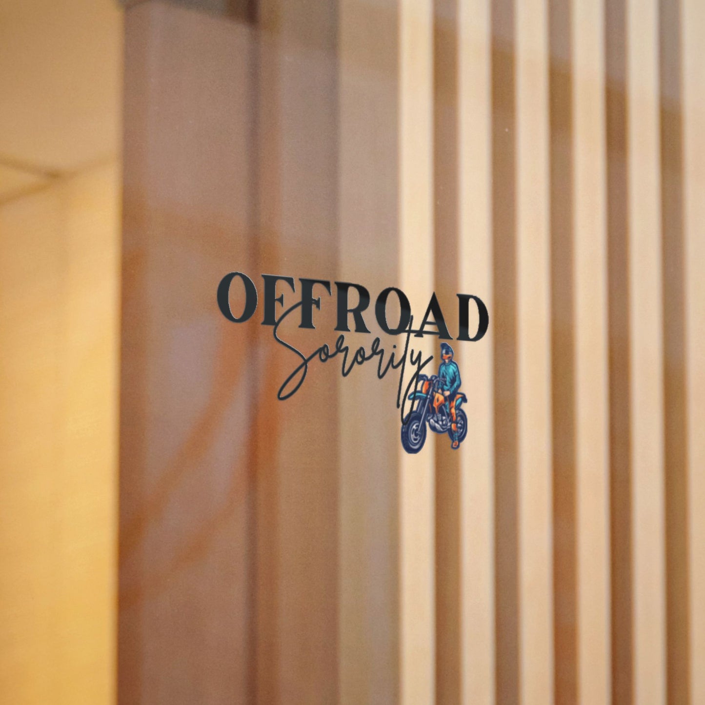 Dirt Bike Offroad Sorority Decal