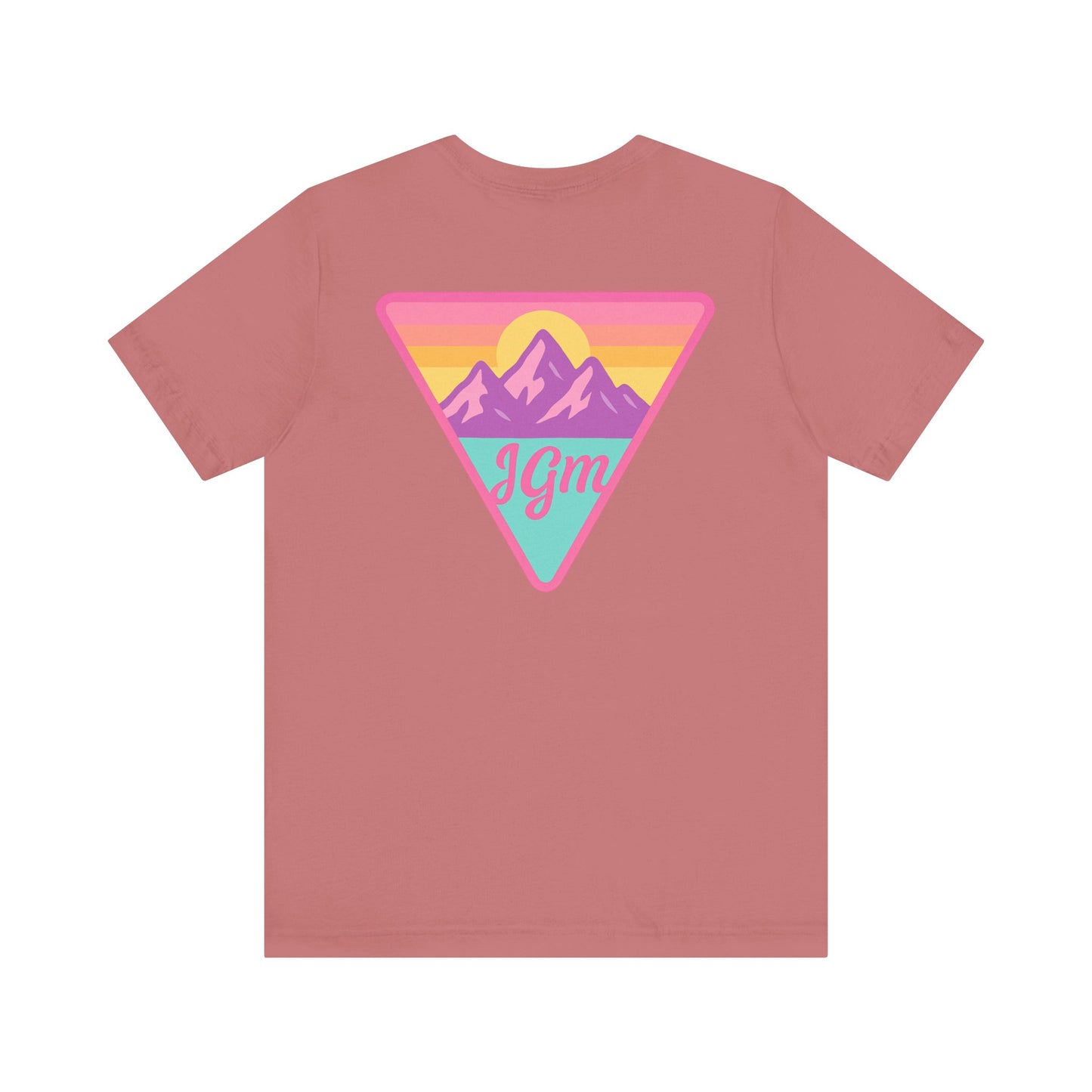 JGM Retro Mountain Graphic Unisex Tee - Adventure Awaits
