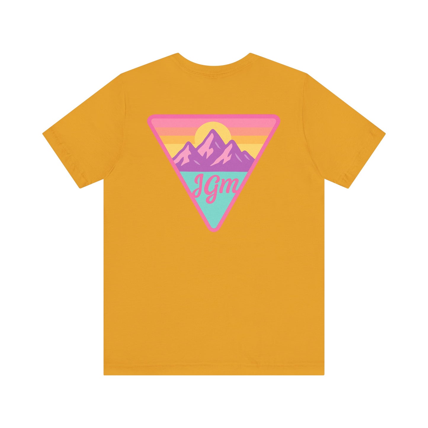 JGM Retro Mountain Graphic Unisex Tee - Adventure Awaits