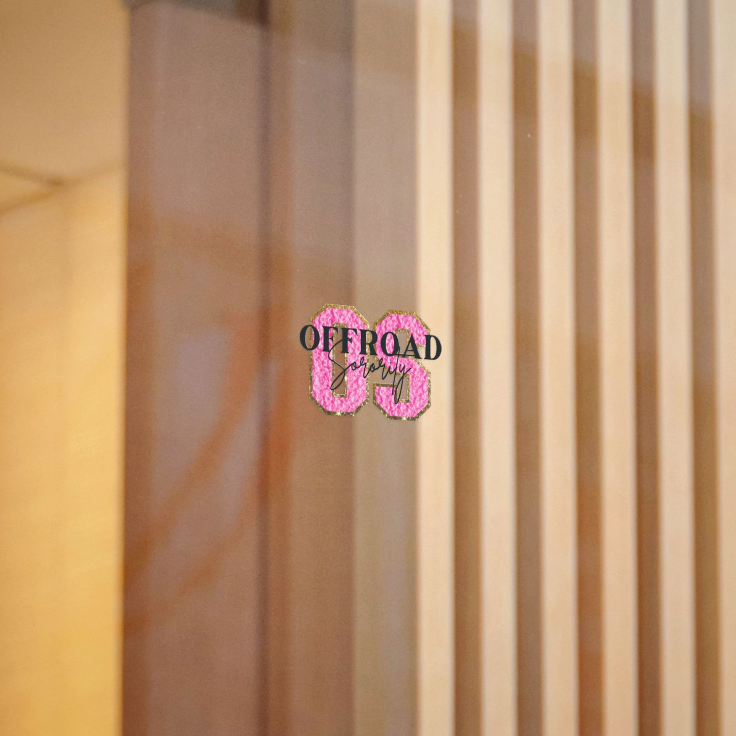 Greek Letters Offroad Sorority Decal
