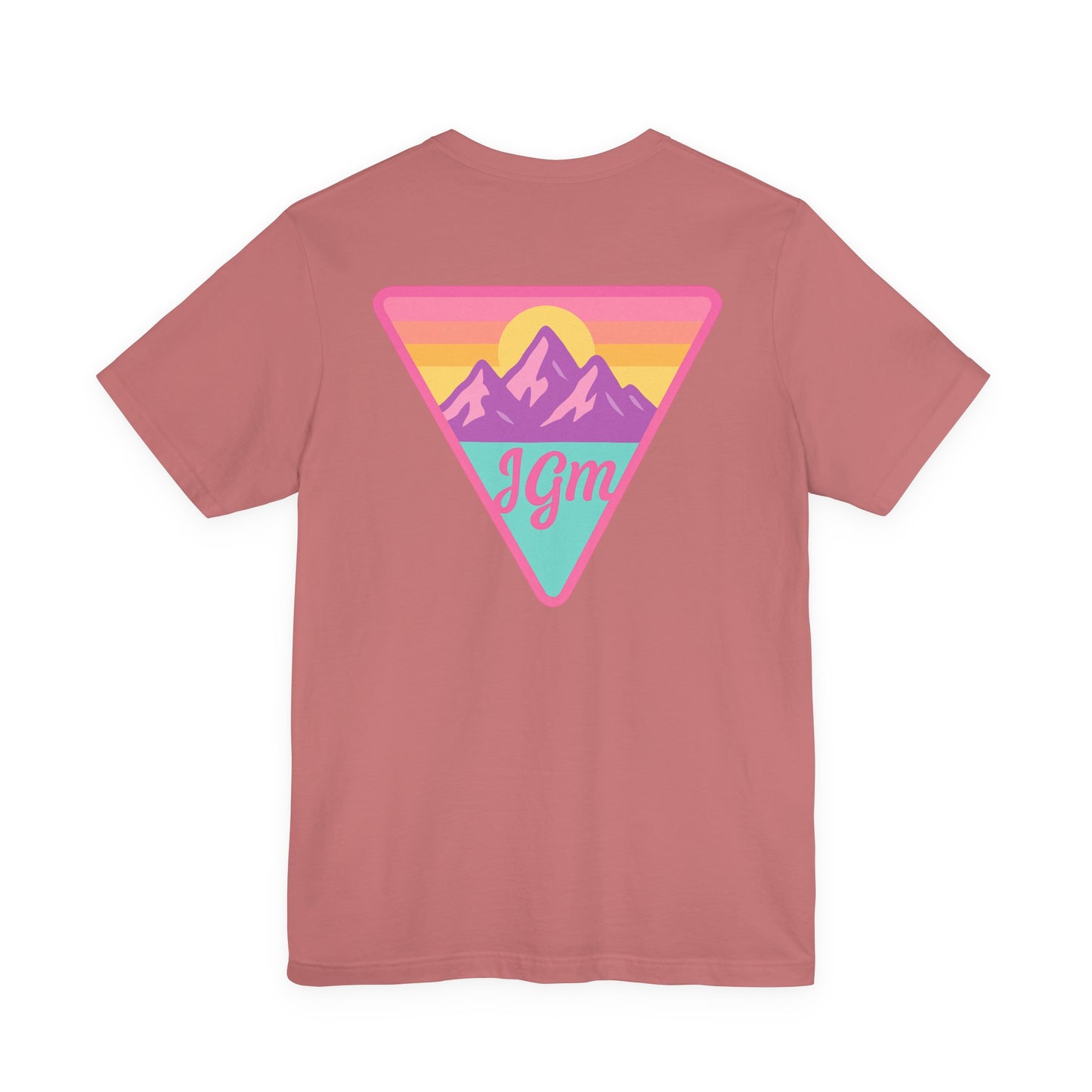 JGM Retro Mountain Graphic Unisex Tee - Adventure Awaits