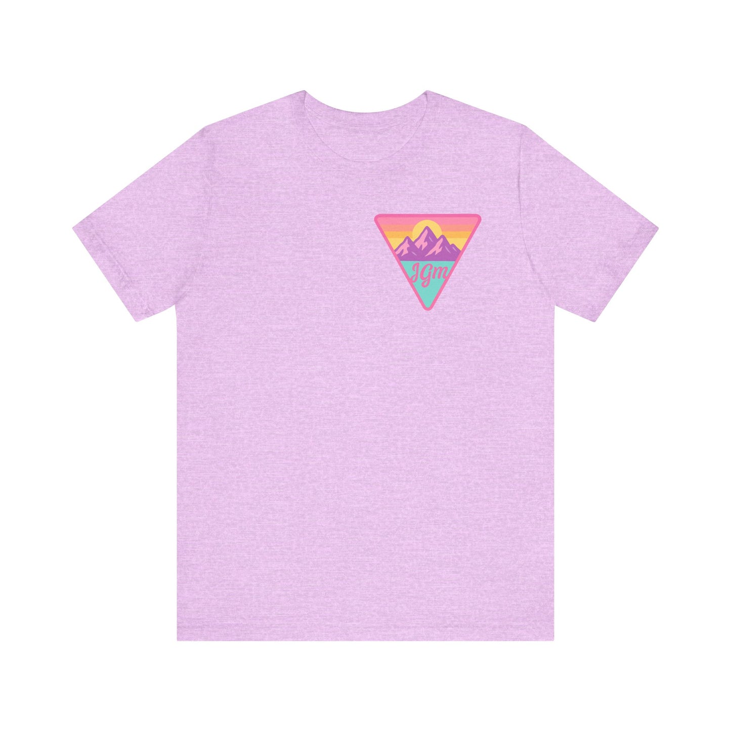 JGM Retro Mountain Graphic Unisex Tee - Adventure Awaits