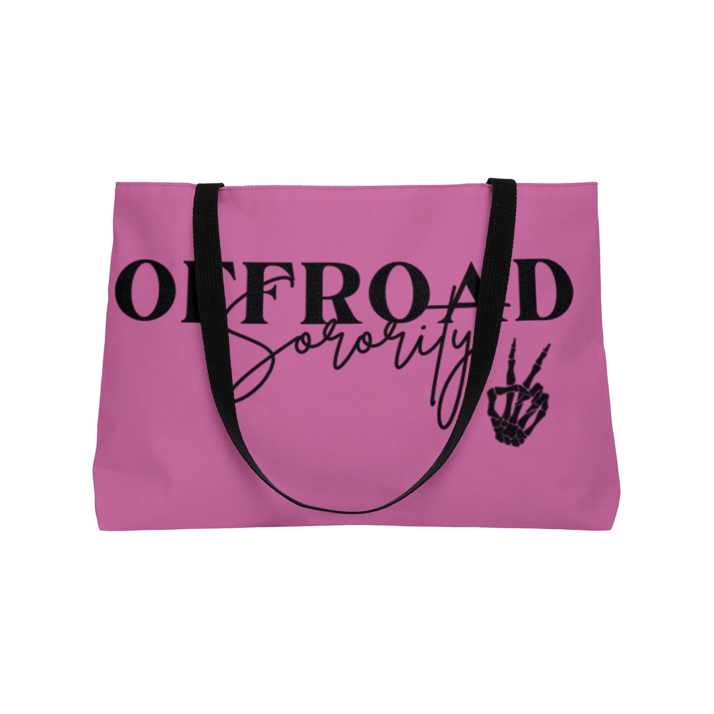 Offroad Sorority Pink Weekender Tote Bag - Perfect for the Adventurous Spirit