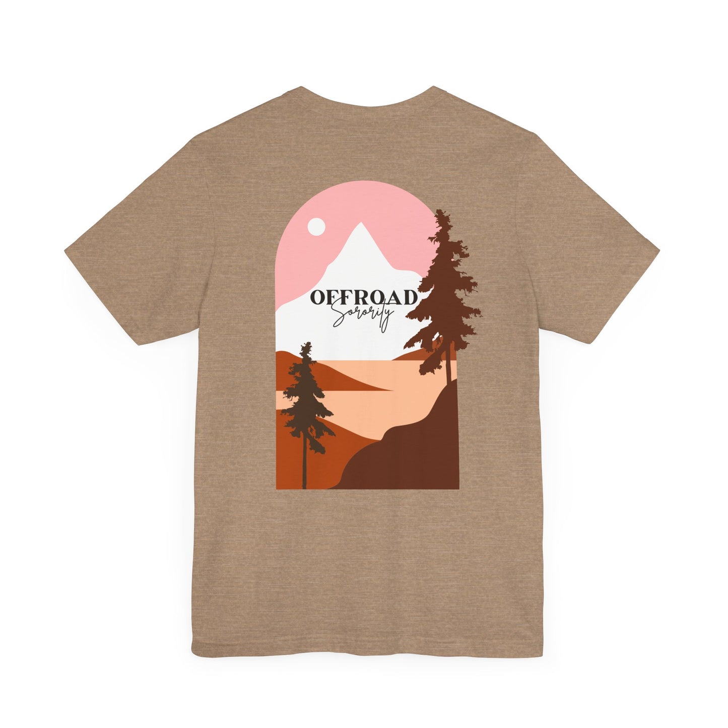 Adventure Seeker Unisex Tee - 'Offroad' Mountain Graphic