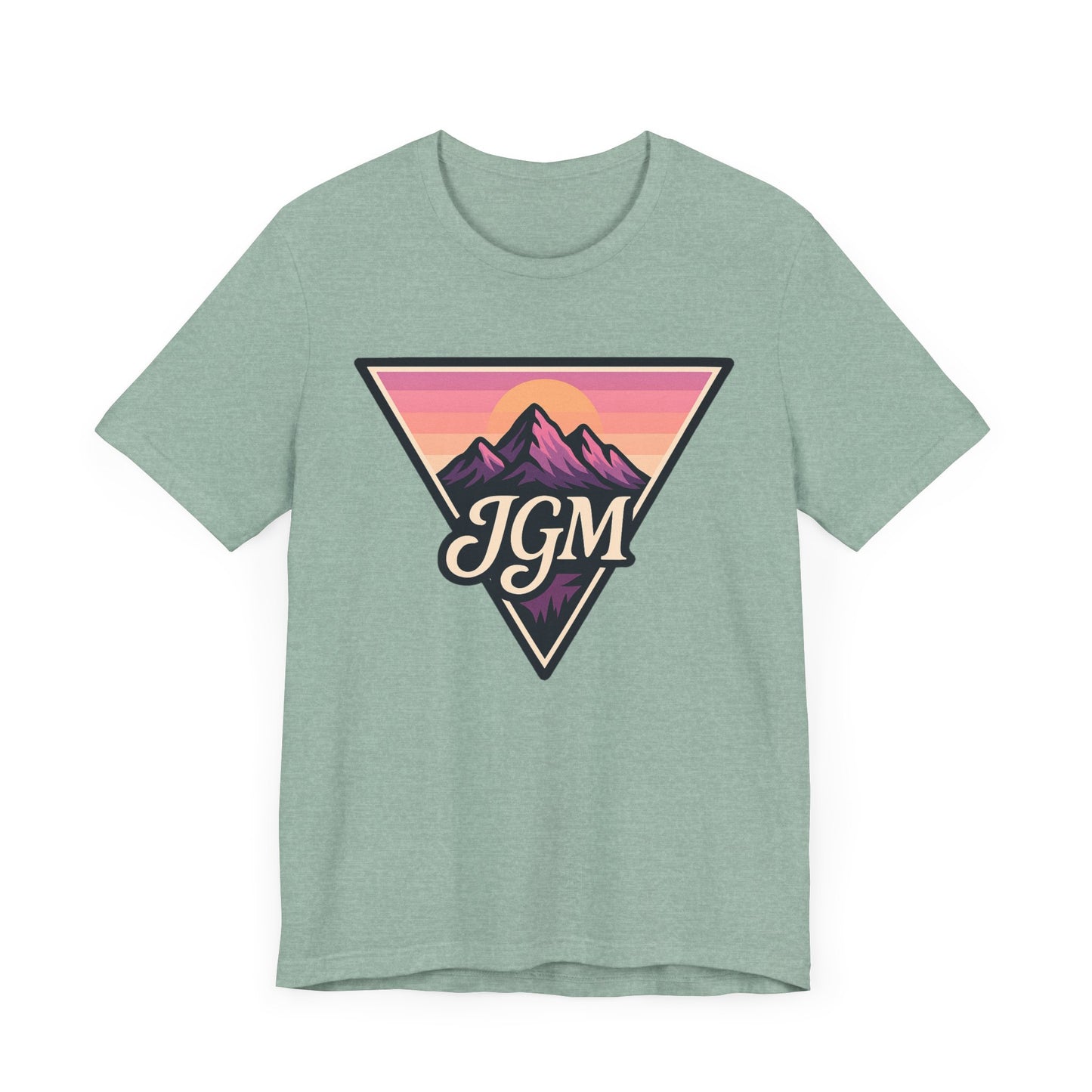 Retro Mountain JGM Graphic Tee - JGM Adventure Shirt