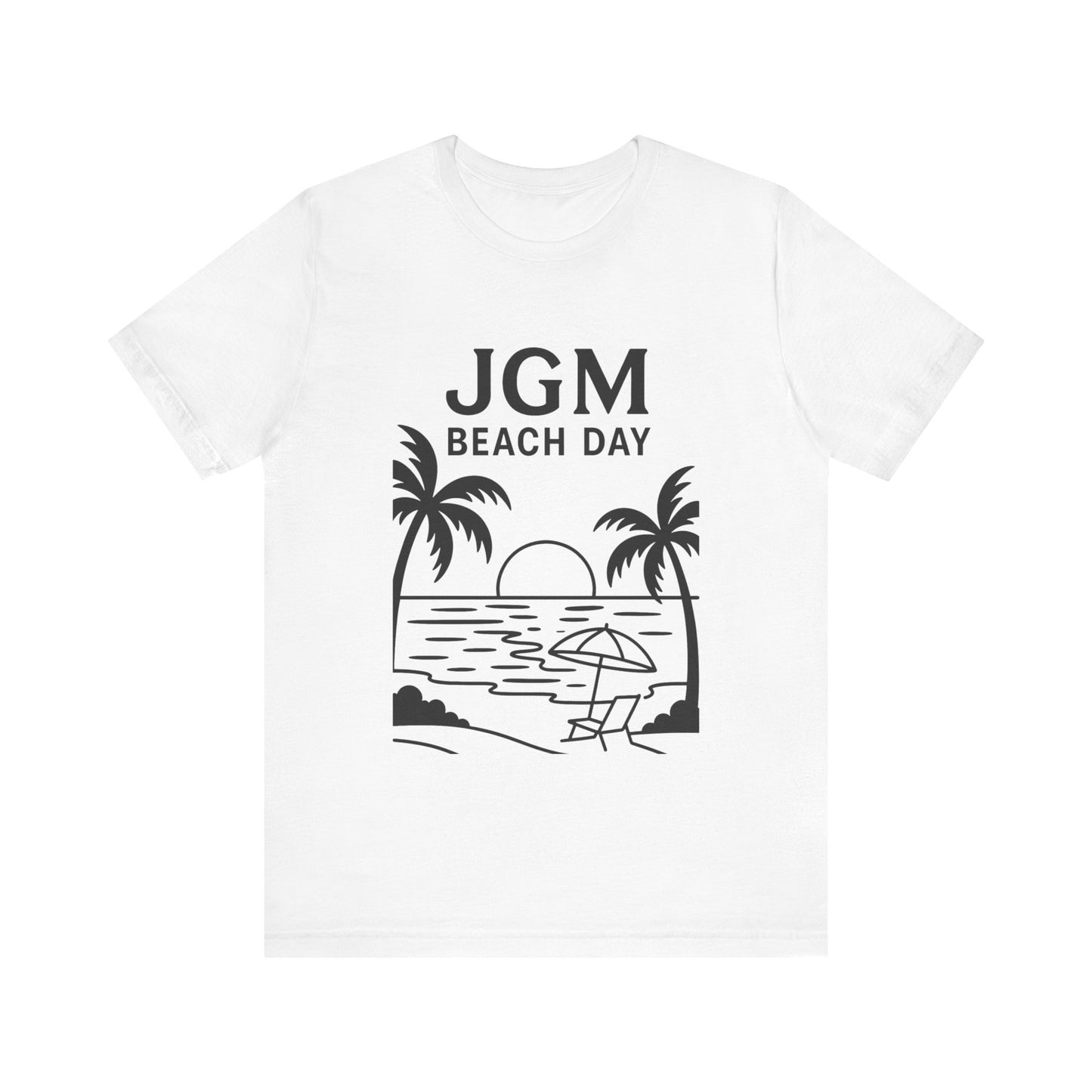 JGM Beach Day Unisex Tee - Perfect for Summer Vibes