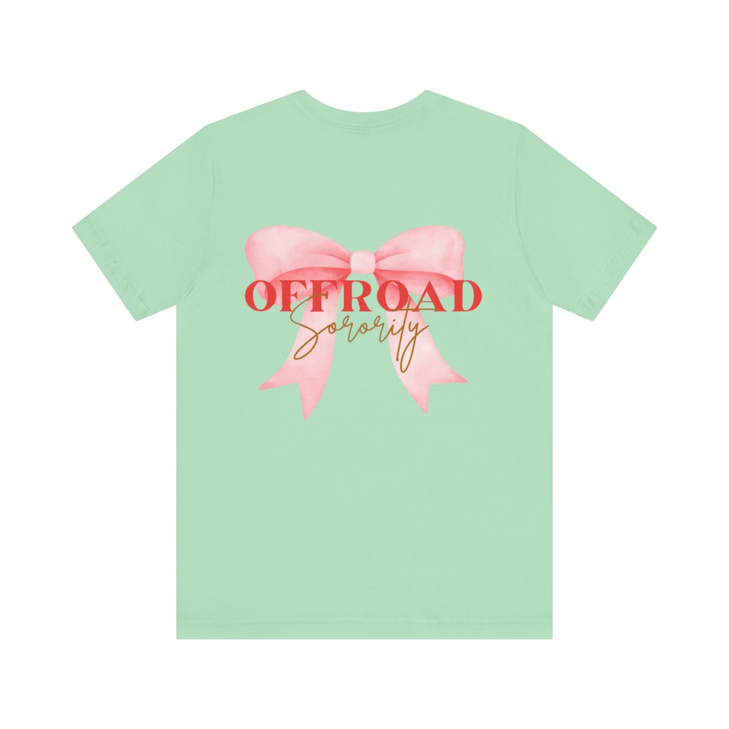 Offroad Sorority Bow Logo Tee