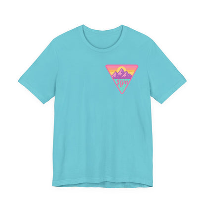 JGM Retro Mountain Graphic Unisex Tee - Adventure Awaits
