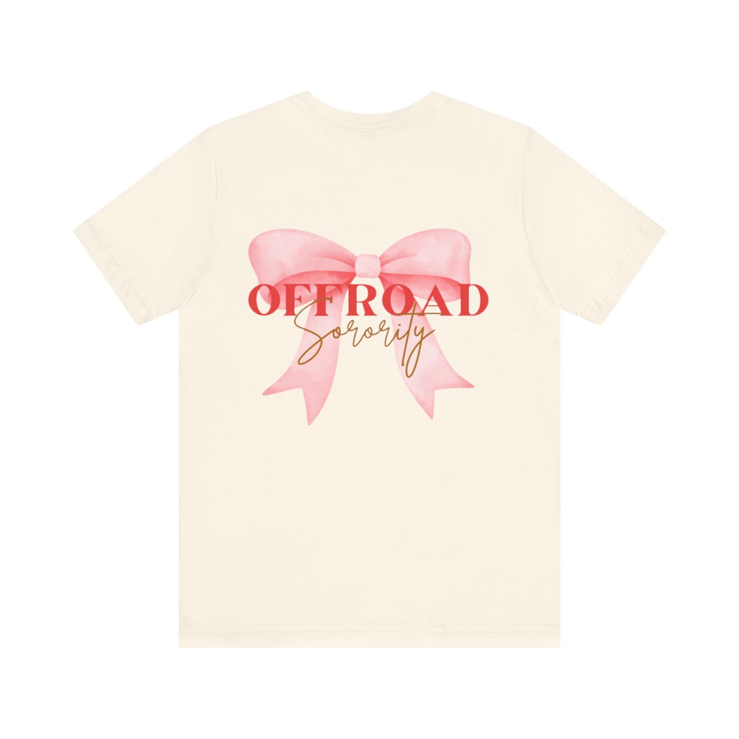 Offroad Sorority Bow Logo Tee